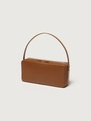 LEATHER SQUARE BAG MADE BY AETA