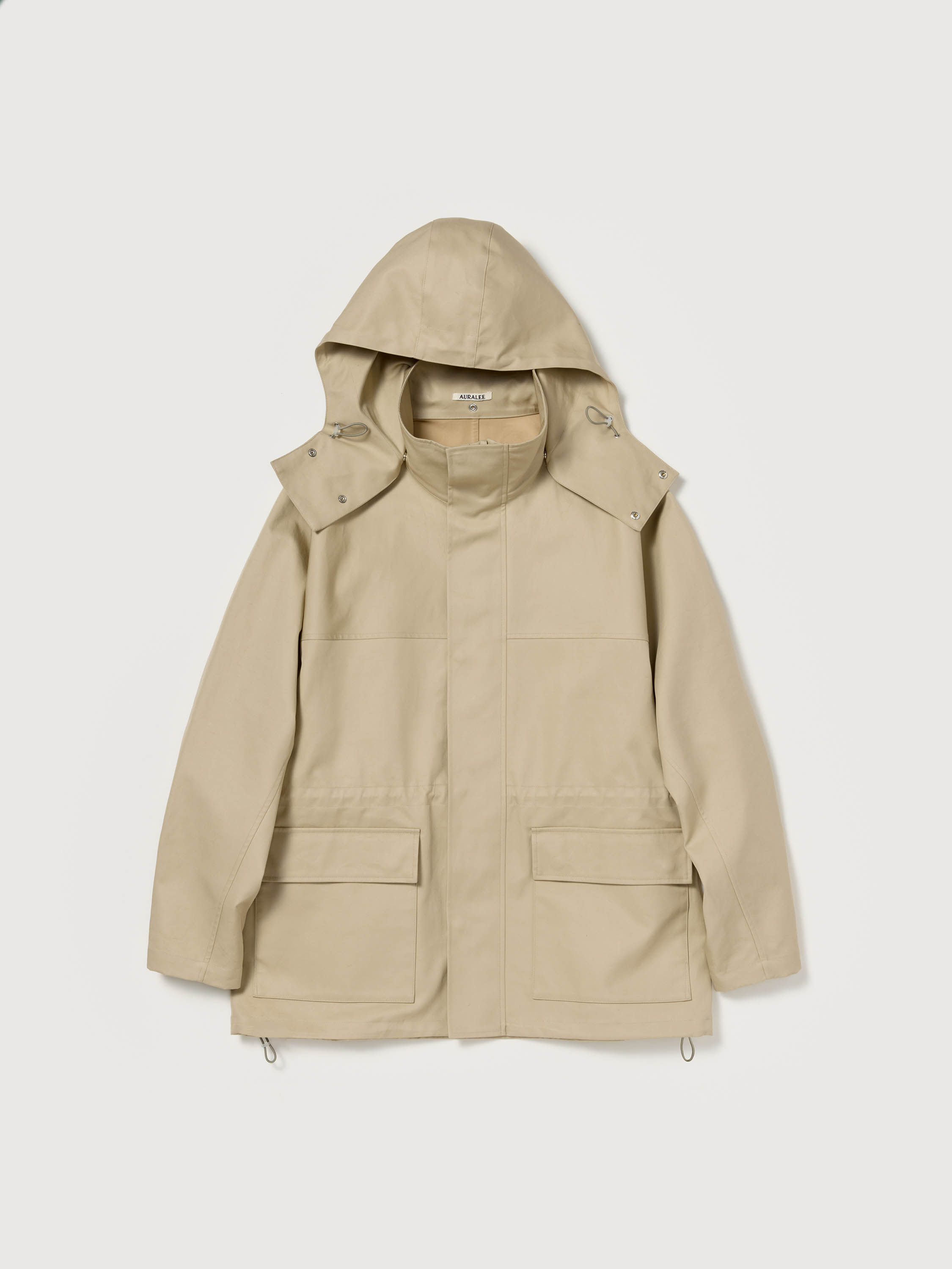 HIGH-DENSITY BONDED COTTON GABARDINE BLOUSON 詳細画像 BEIGE 1