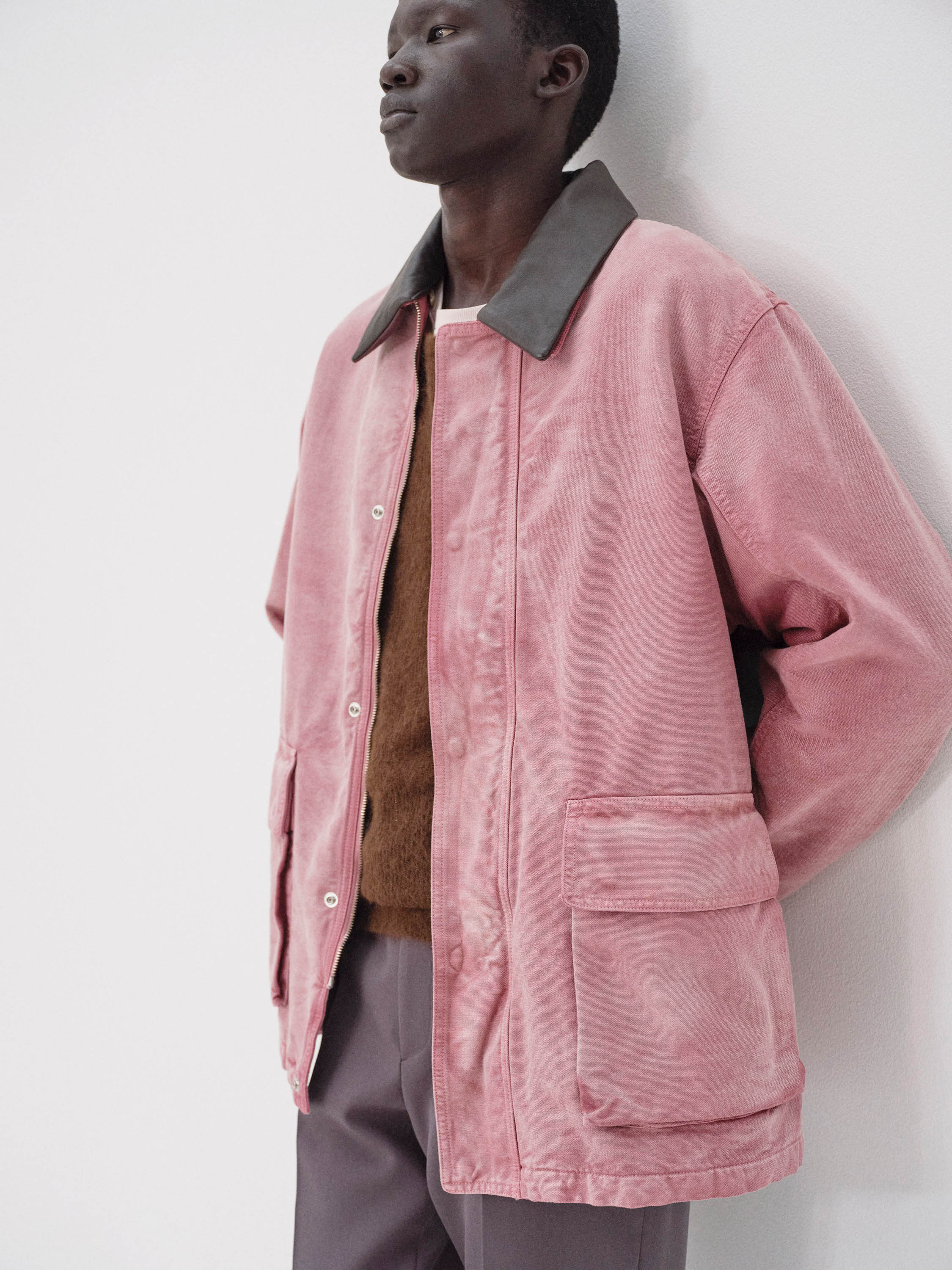 【未試着新品】ORGANIC COTTON DUCK BLOUSON PRODUCT DYED ORGANIC COTTON DUCK BLOUSON - AURALEE Official
