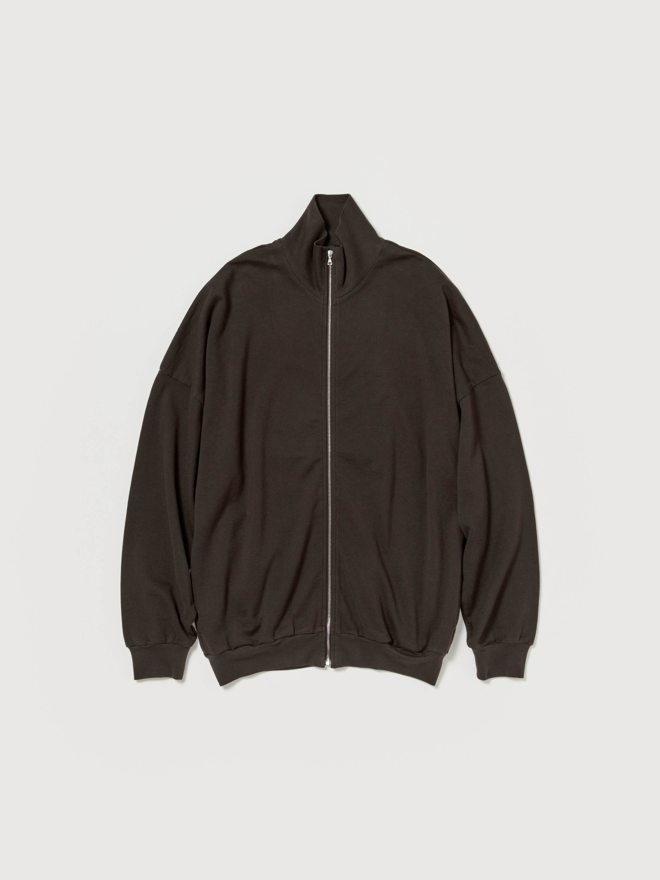 SUPER HIGH GAUGE SWEAT ZIP BLOUSON 詳細画像 DARK BROWN 3