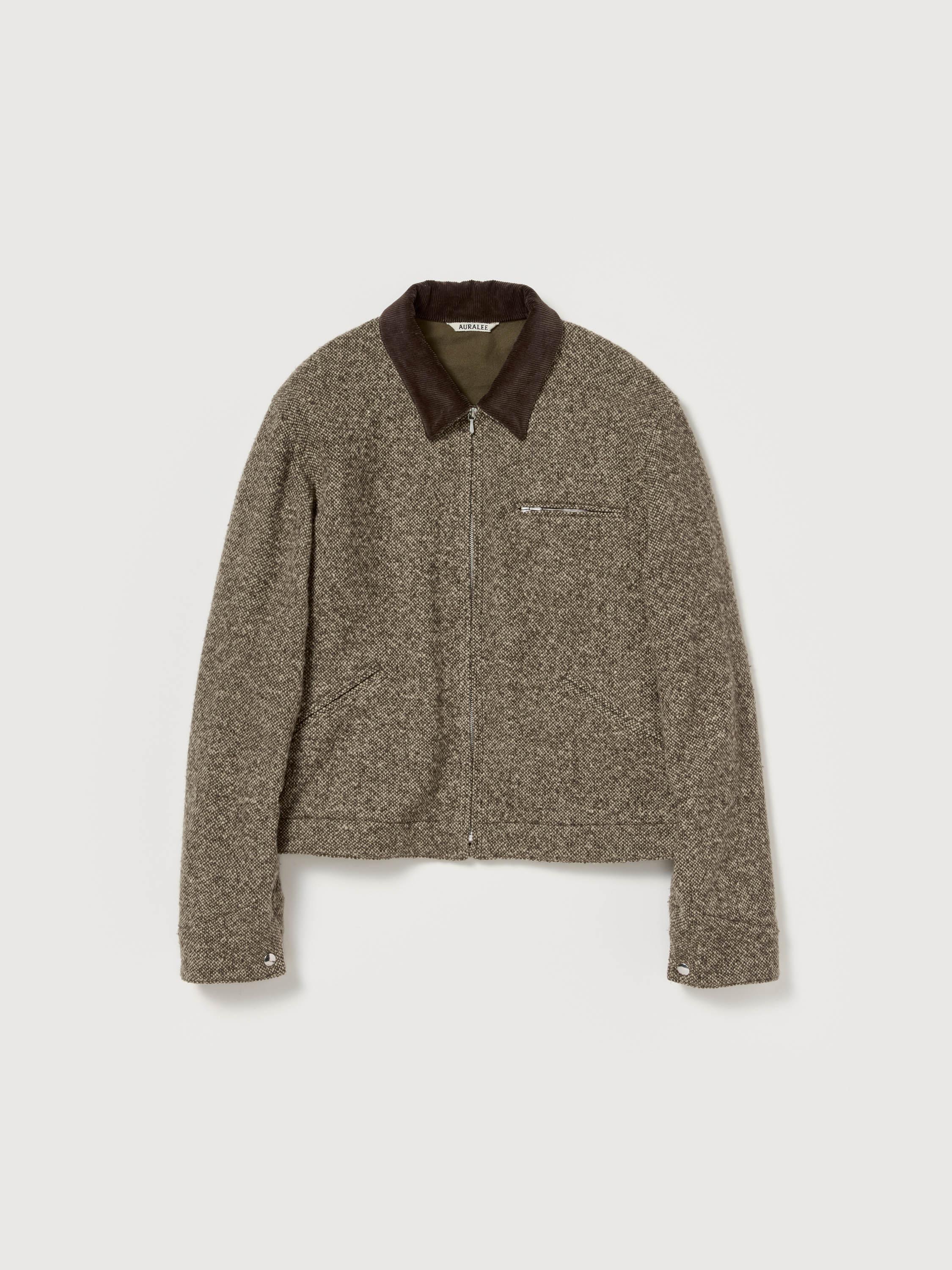 ジャケット・アウター AURALEE HOMESPUN SUMMER TWEED BLOUSON AURALEE HOMESPUN SUMMER TWEED BLOUSON 1 - メルカリ
