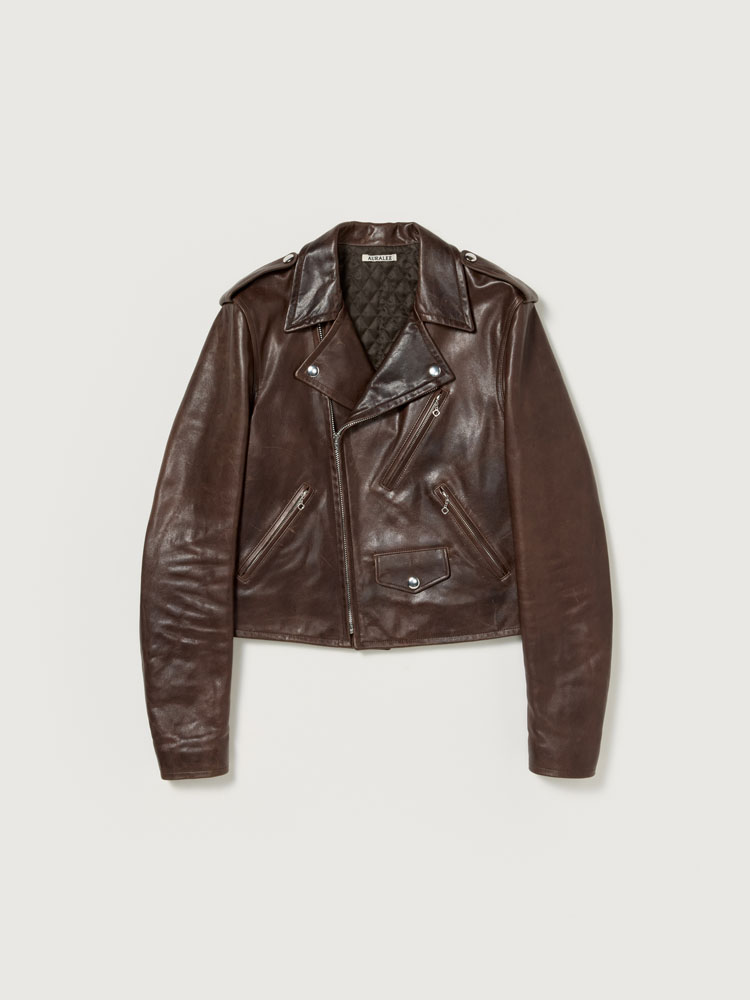 HEAVY LAMB LEATHER RIDERS JACKET