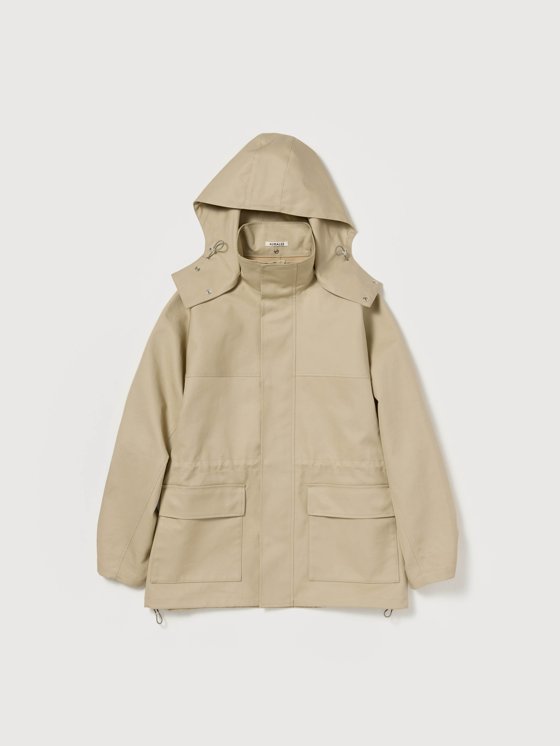 HIGH-DENSITY BONDED COTTON GABARDINE BLOUSON 詳細画像 BEIGE 1