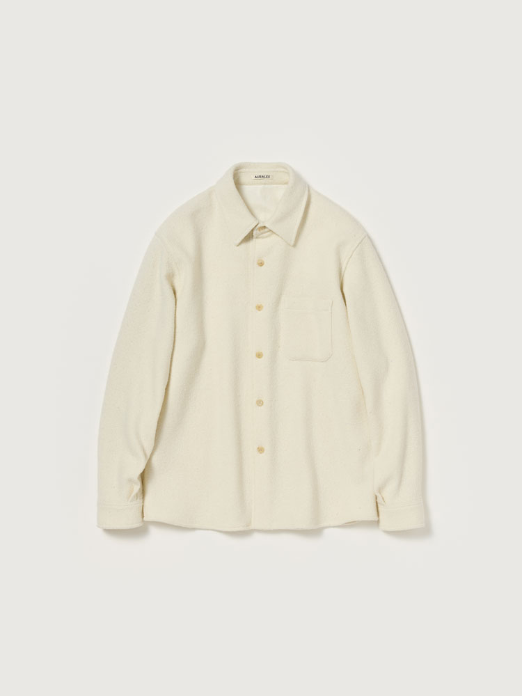 HOMESPUN TWEED  SHIRT BLOUSON