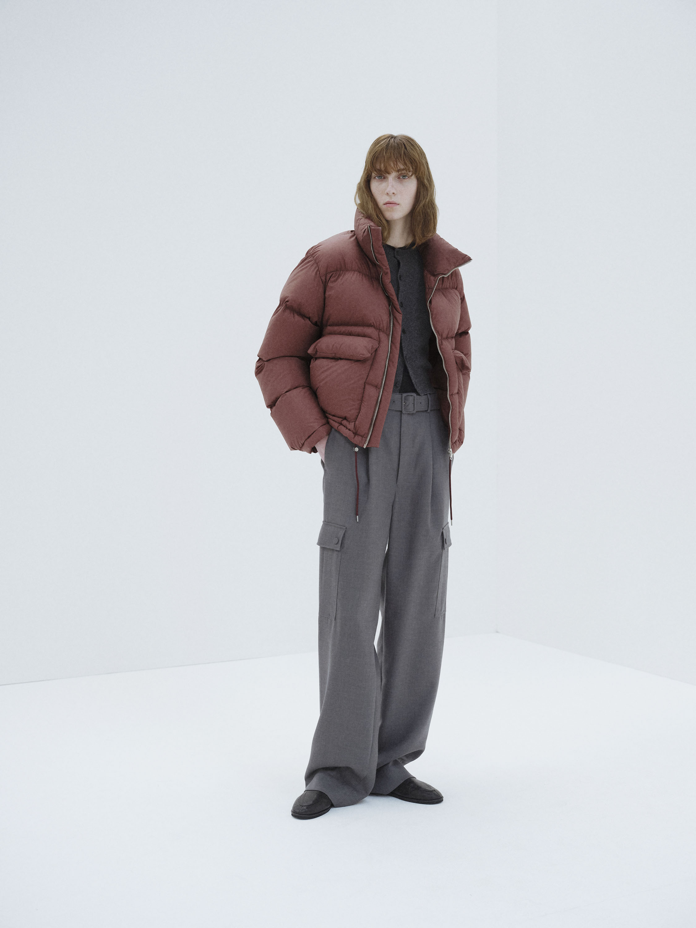 SUPER LIGHT NYLON RIPSTOP DOWN BLOUSON 詳細画像 BURGUNDY 2