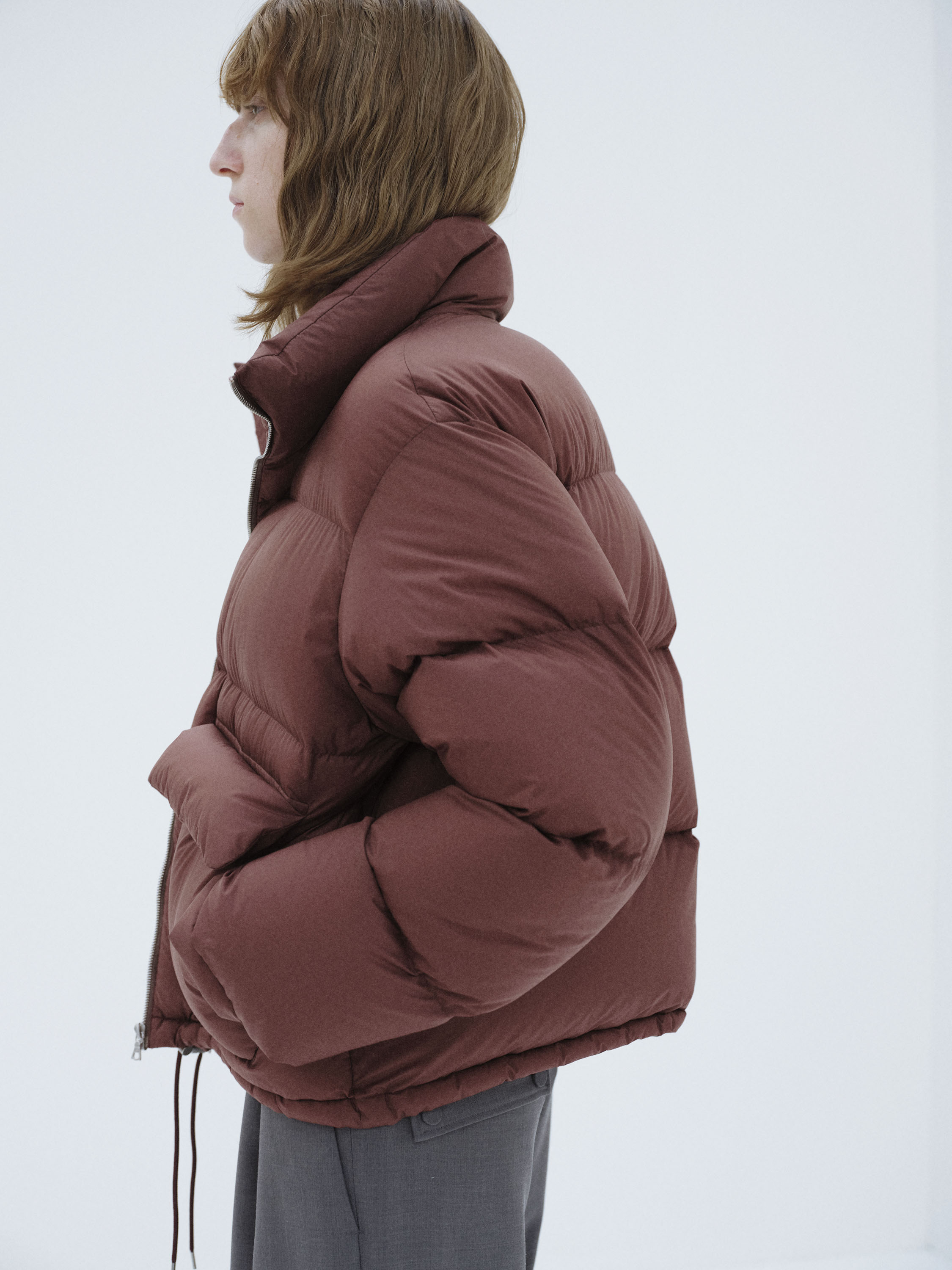 SUPER LIGHT NYLON RIPSTOP DOWN BLOUSON 詳細画像 BURGUNDY 3