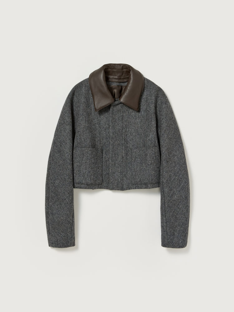 MHL. FELTED SHETLAND WOOL JKT/M/日本製 MHL. FELTED SHETLAND WOOL JKT/M/日本製 メンズ