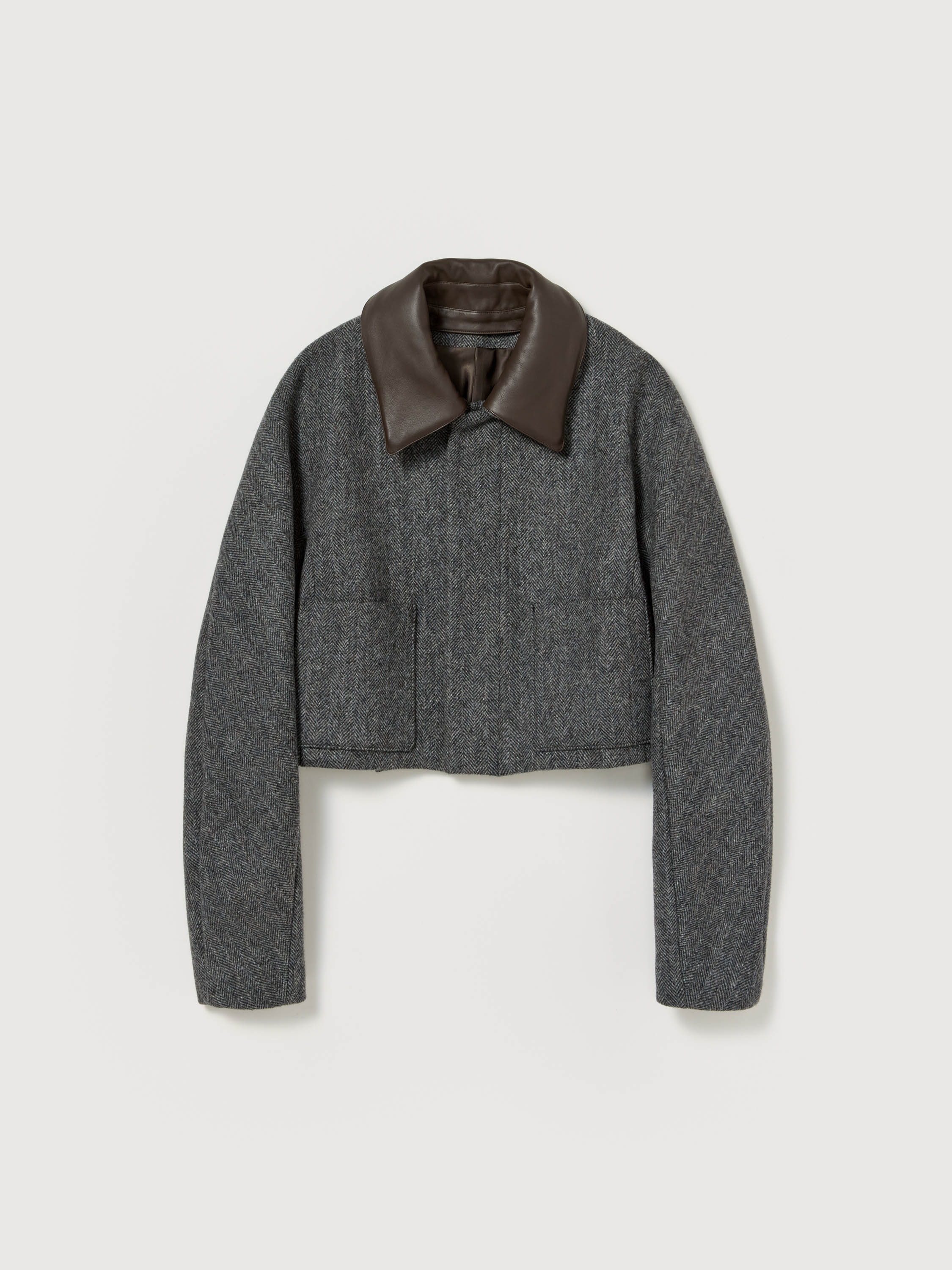 SHETLAND WOOL DOUBLE CLOTH BLOUSON - AURALEE Official Website