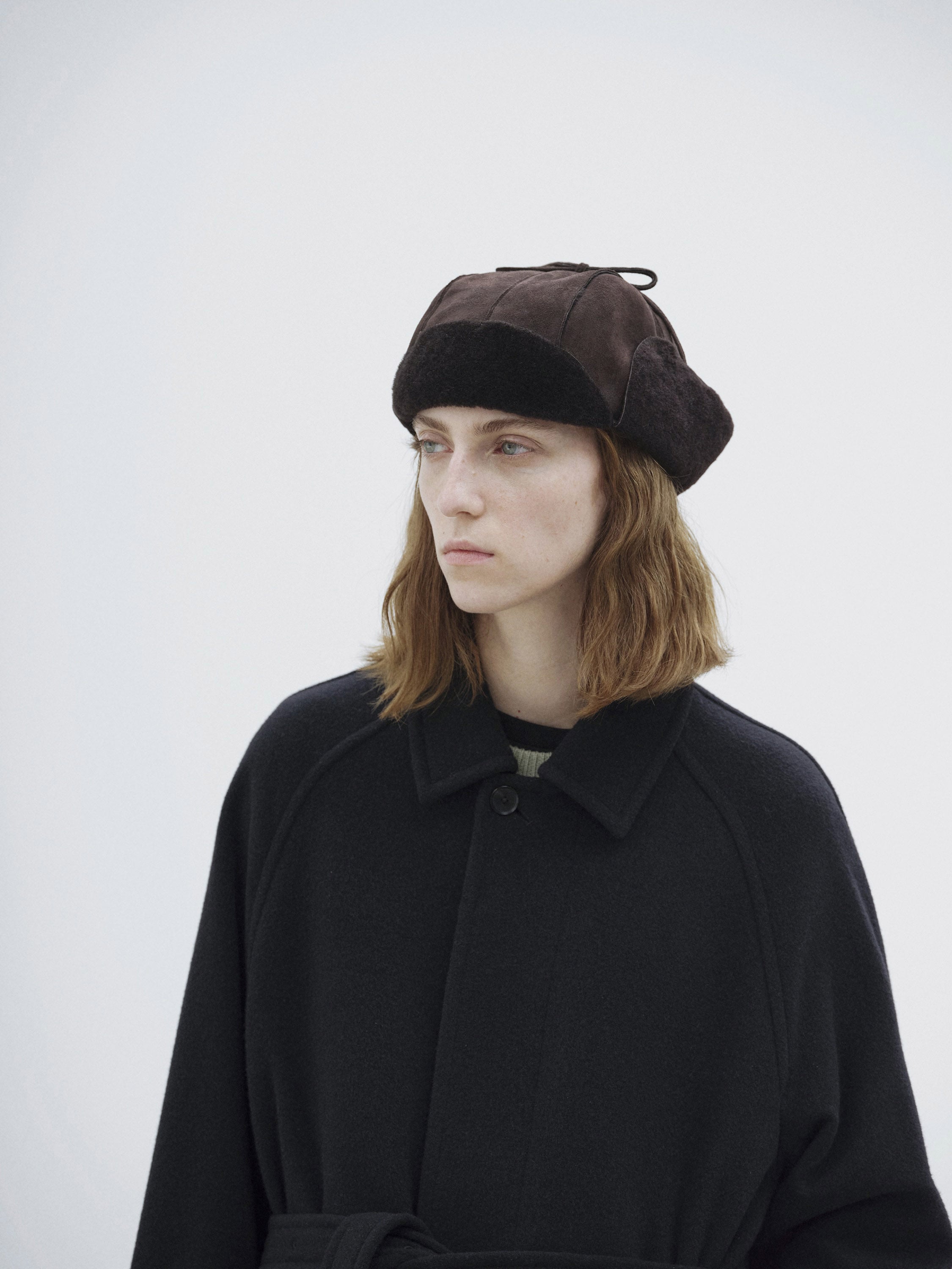 MERINO MOUTON CAP 詳細画像 DARK BROWN 3