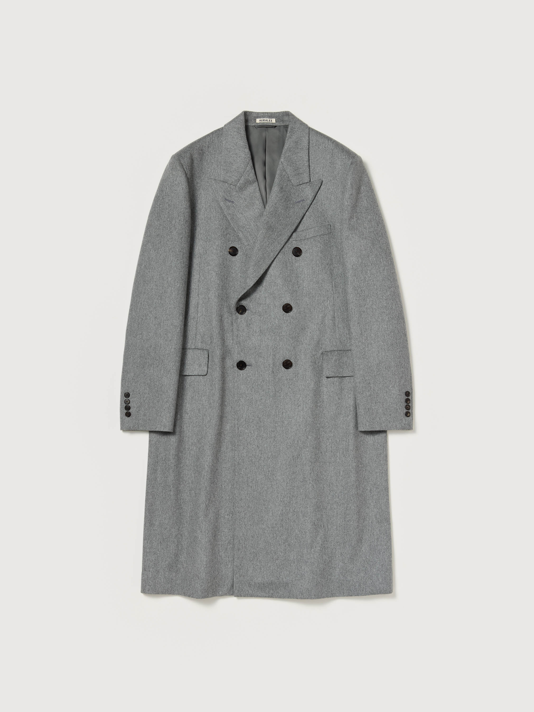 CASHMERE MOLESKIN COAT 詳細画像 TOP GRAY 1