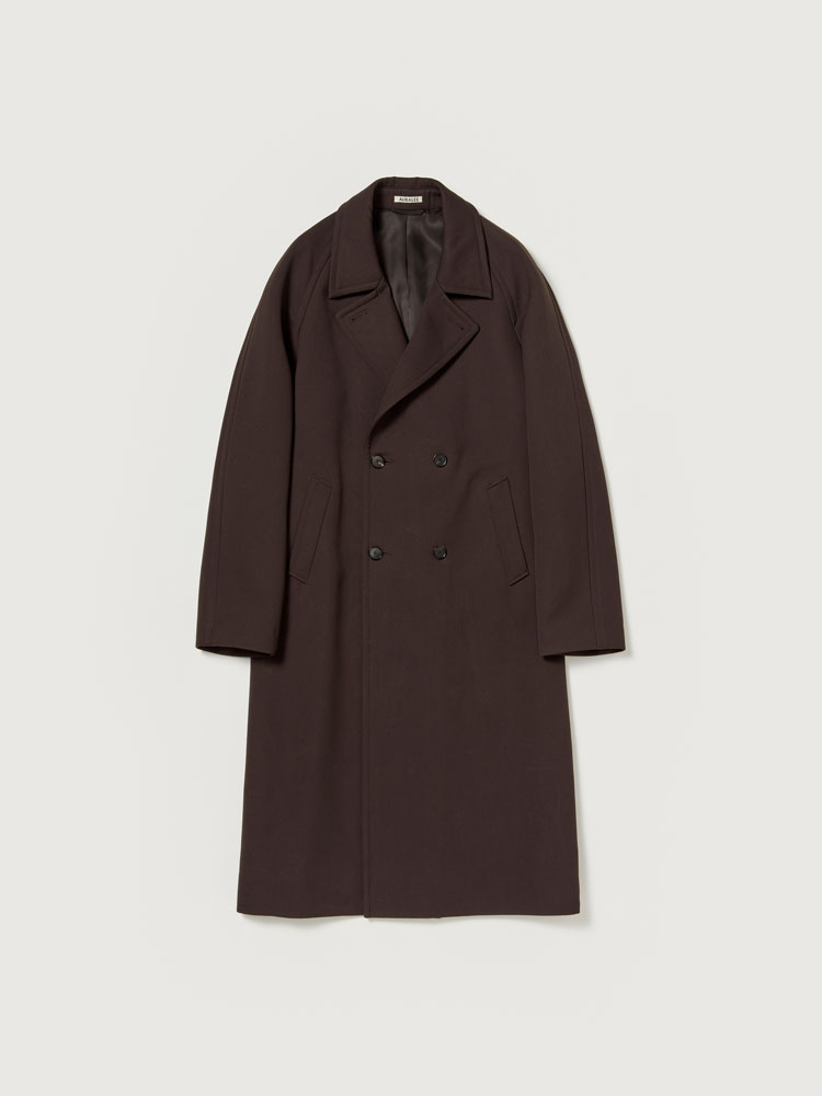 TWISTED DOUBLE CLOTH COAT