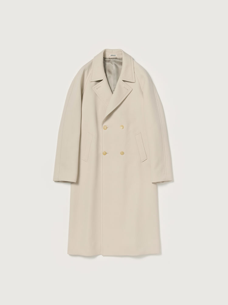 TWISTED DOUBLE CLOTH COAT - AURALEE Official Website