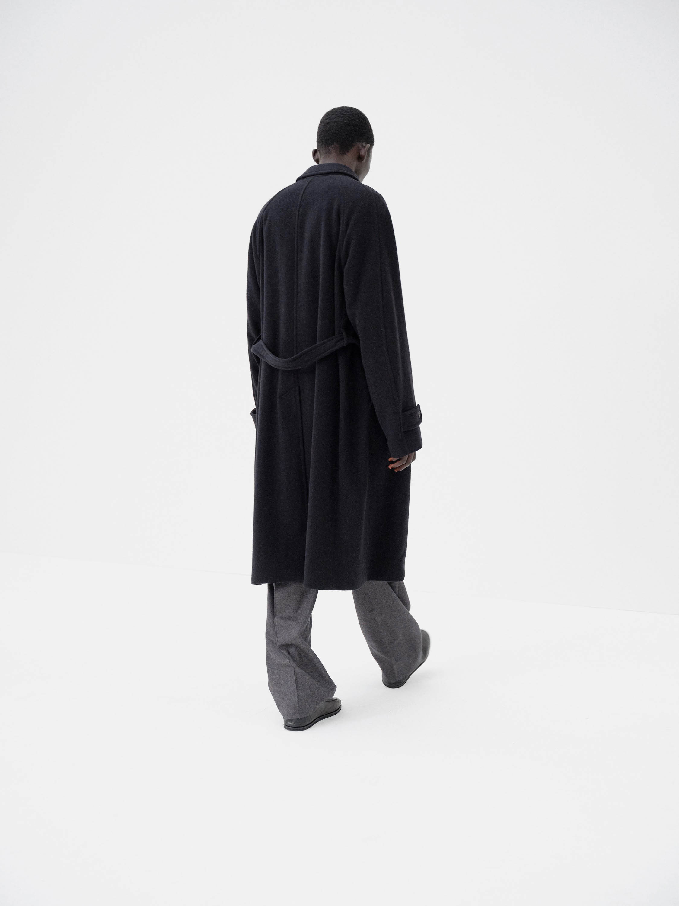 サイズ4 SUPER FINE MOSSER SOUTIEN COLLAR Super Fine Wool Mosser Soutien Collar Coat – La Garçonne