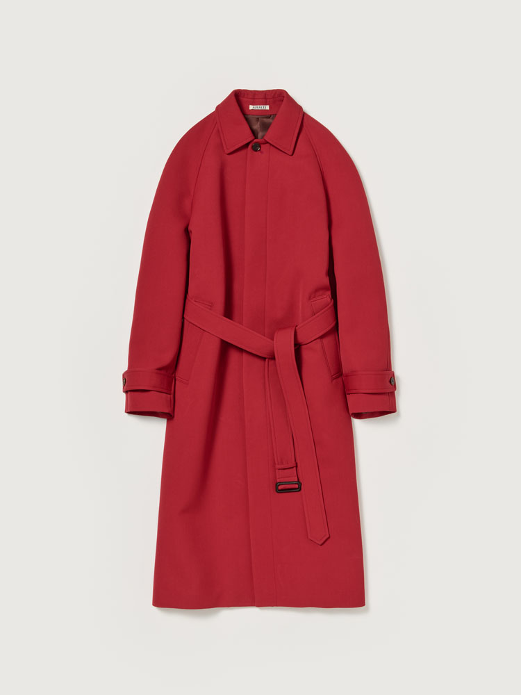 TWISTED DOUBLE CLOTH COAT