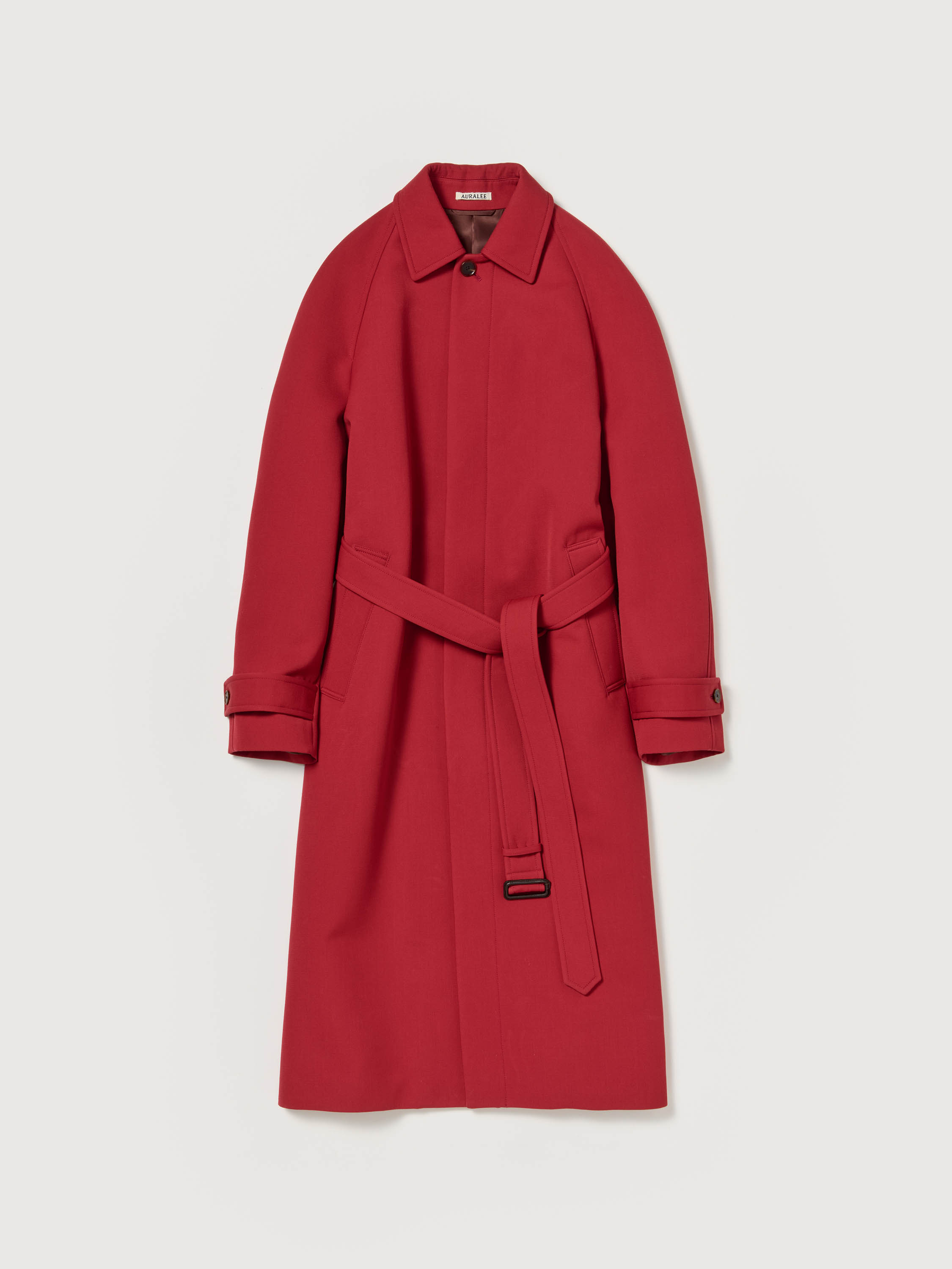 TWISTED DOUBLE CLOTH COAT 詳細画像 DUSTY RED 7