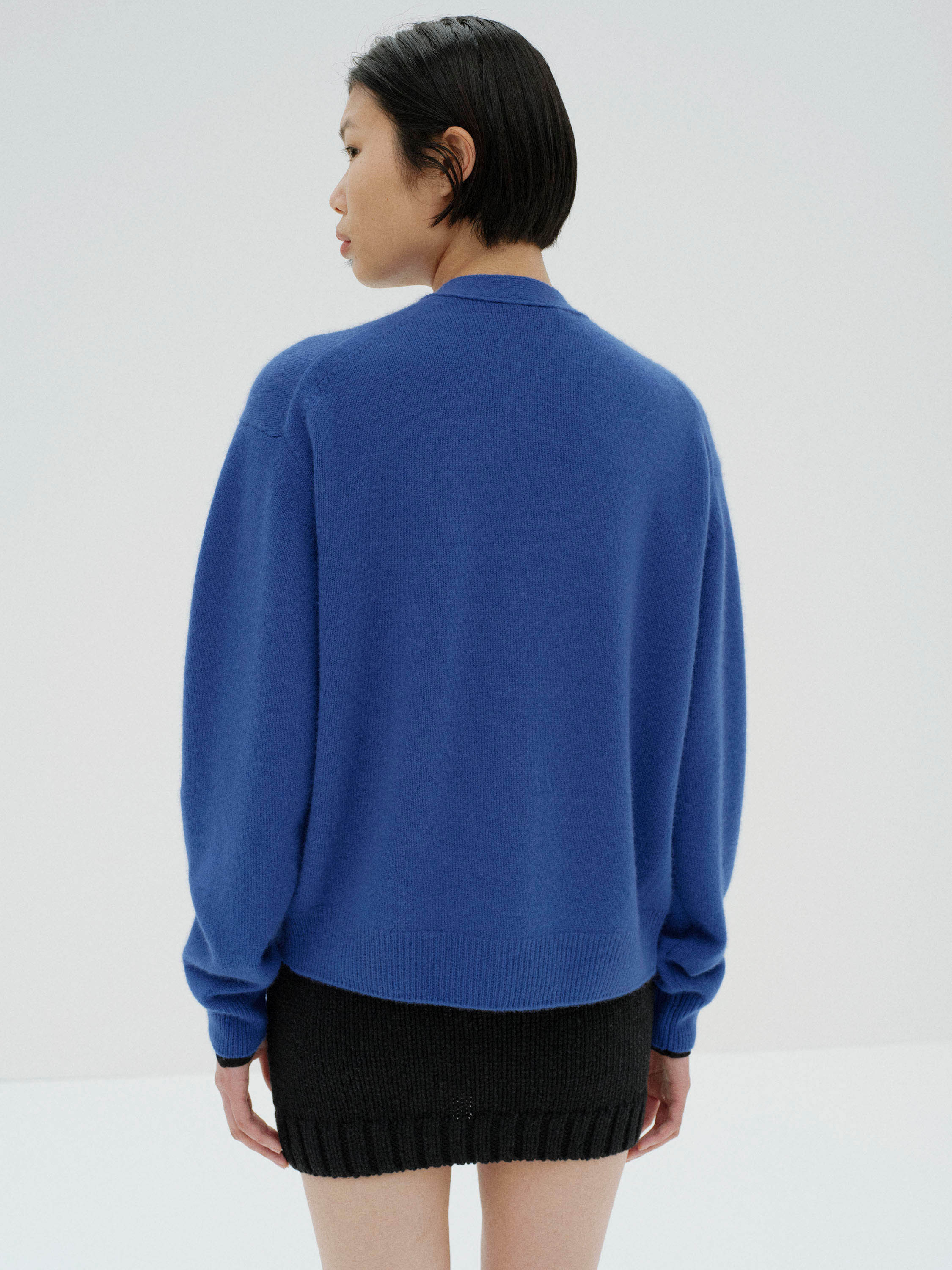BABY CASHMERE KNIT CARDIGAN 詳細画像 ROYAL BLUE 3