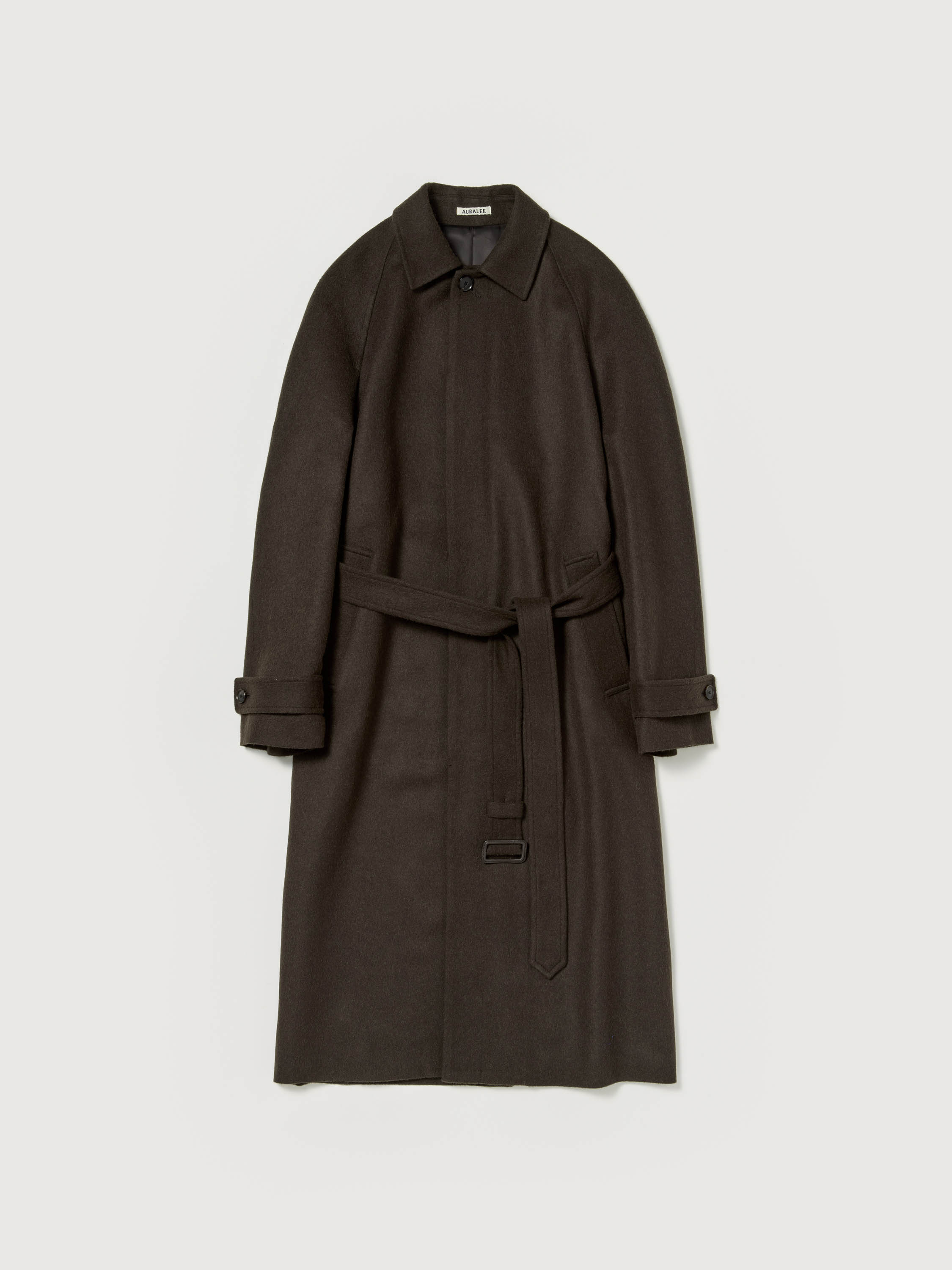 BABY CAMEL FLANNEL COAT 詳細画像 DARK BROWN 1