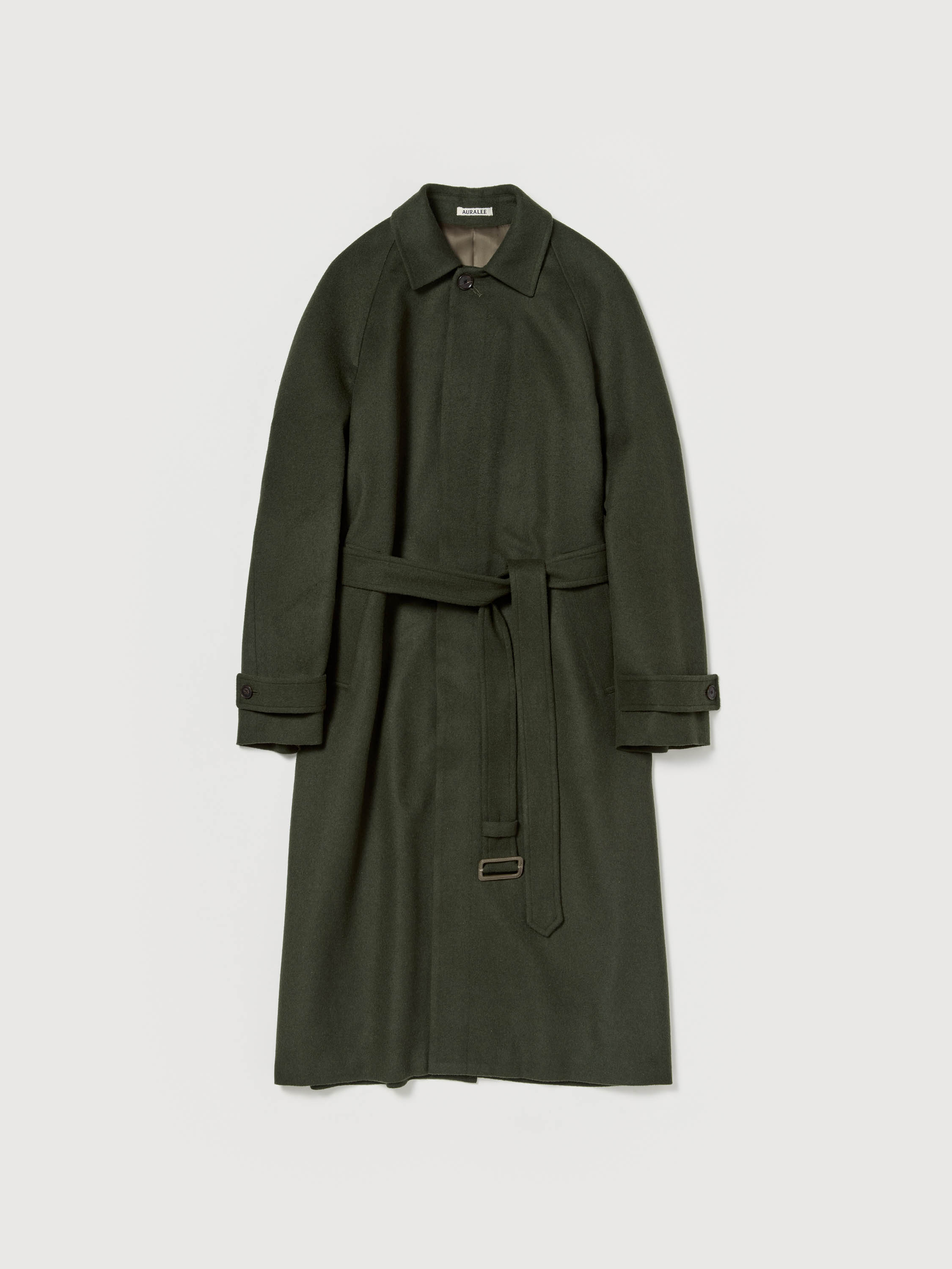 BABY CAMEL FLANNEL COAT 詳細画像 DARK OLIVE 5