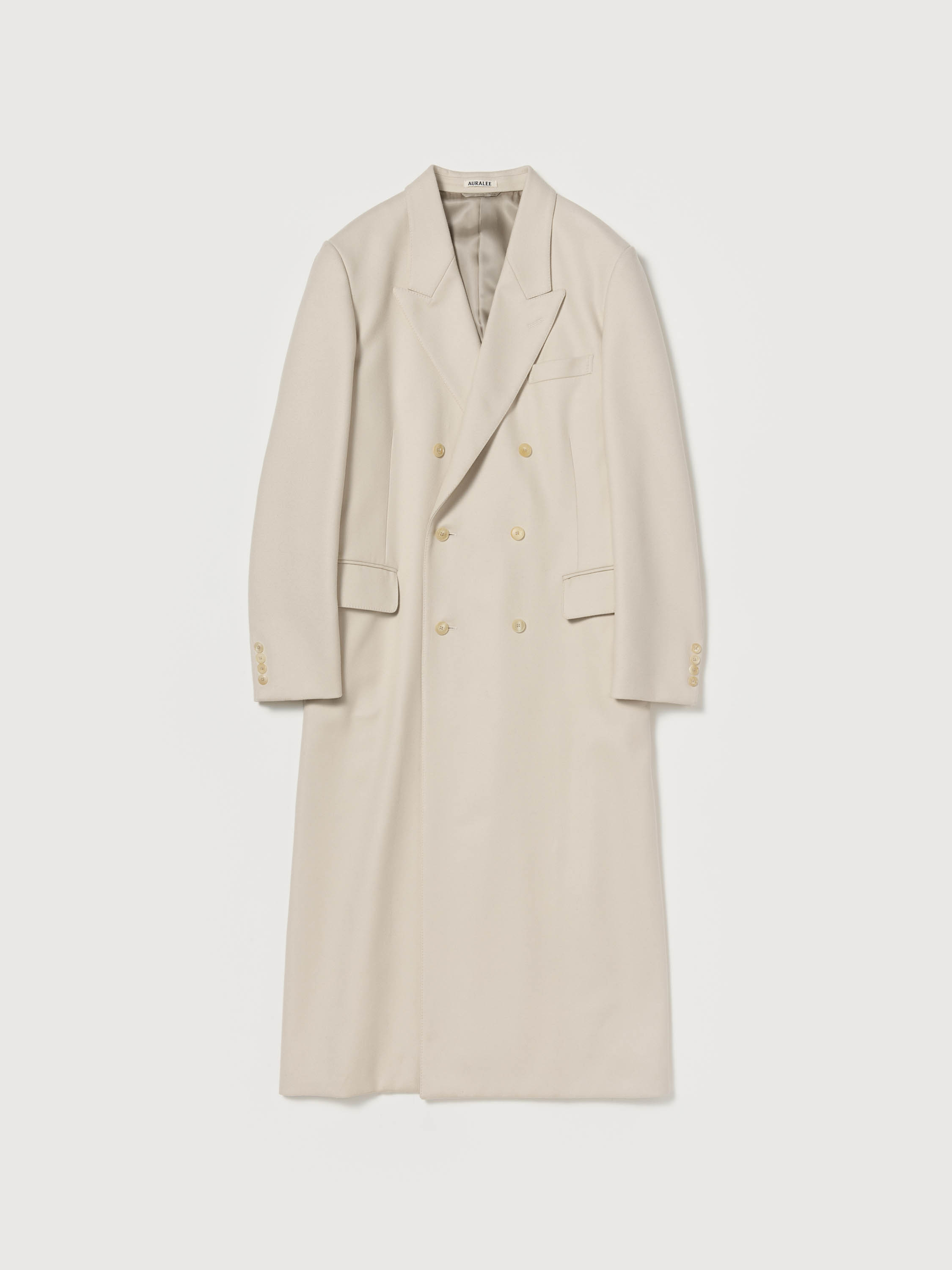 LIGHT MELTON CHESTERFIELD COAT 詳細画像 CREAM BEIGE 7