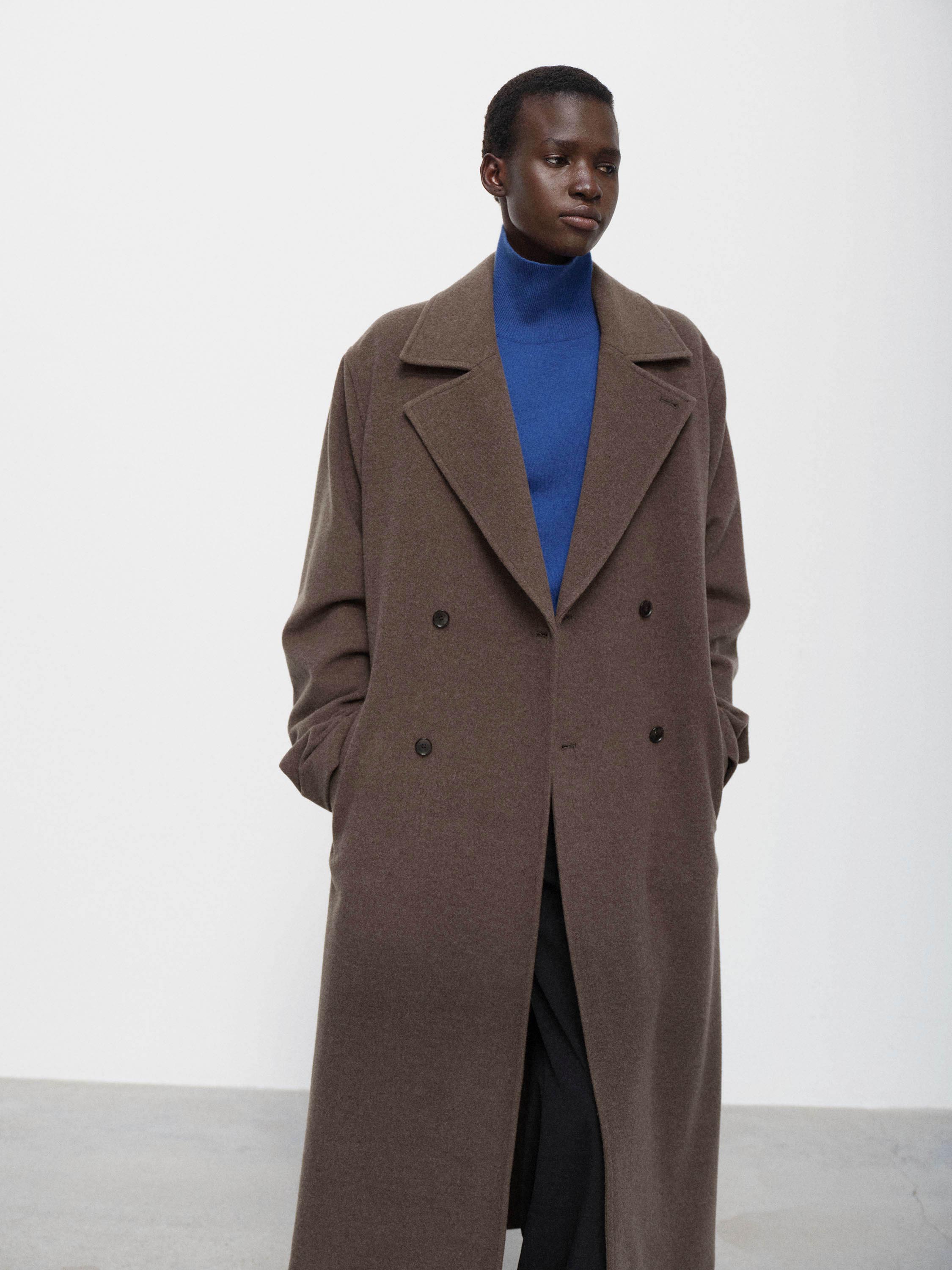 SUPER FINE WOOL MOSSER CHESTERFIELD COAT 詳細画像 TOP BROWN 2