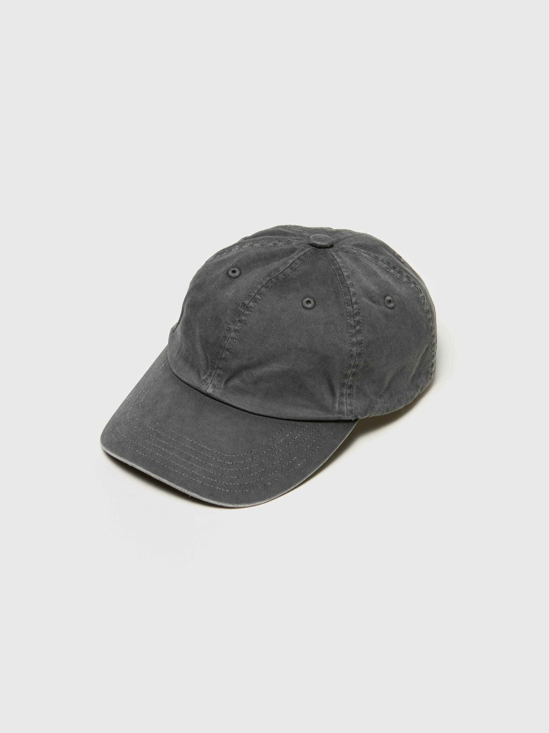 PRODUCT DYED FINX CHINO CAP MADE BY KIJIMATAKAYUKI 詳細画像 GRAY 1