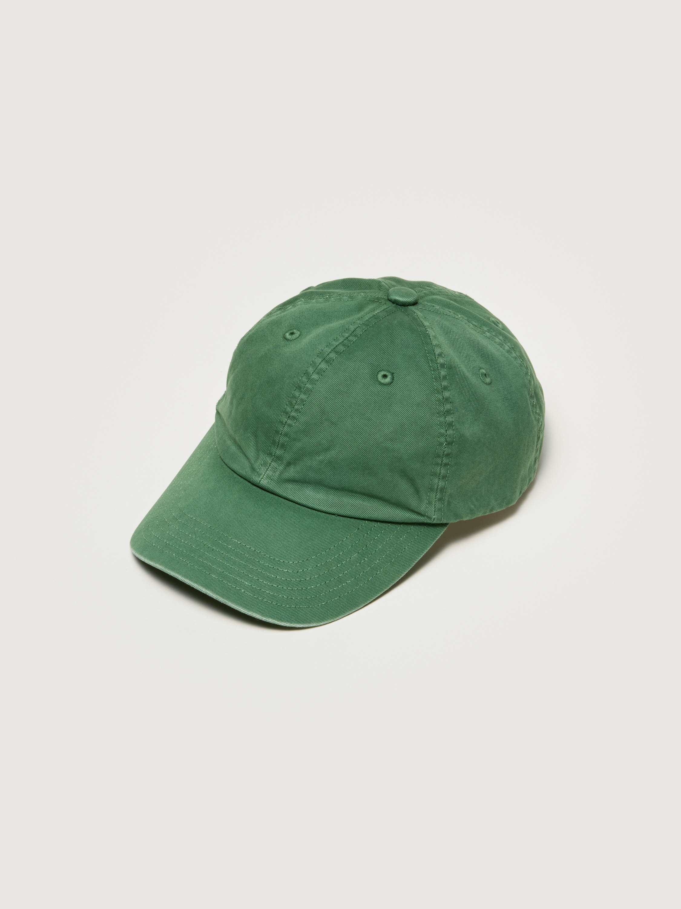 PRODUCT DYED FINX CHINO CAP MADE BY KIJIMATAKAYUKI 詳細画像 DUSTY GREEN 1