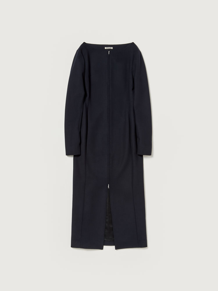 パンツ 21aw auralee tense wool double cloth TENSE WOOL DOUBLE CLOTH FRONT-ZIP DRESS - AURALEE Official
