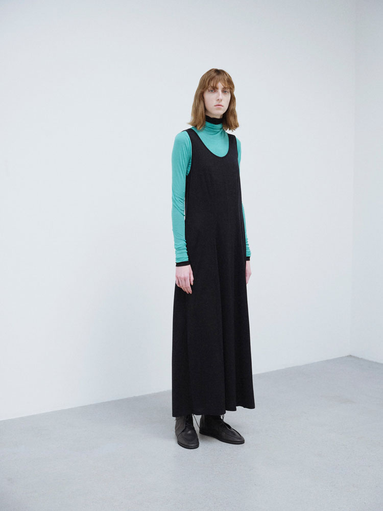 WOOL SOFT JERSEY DRESS