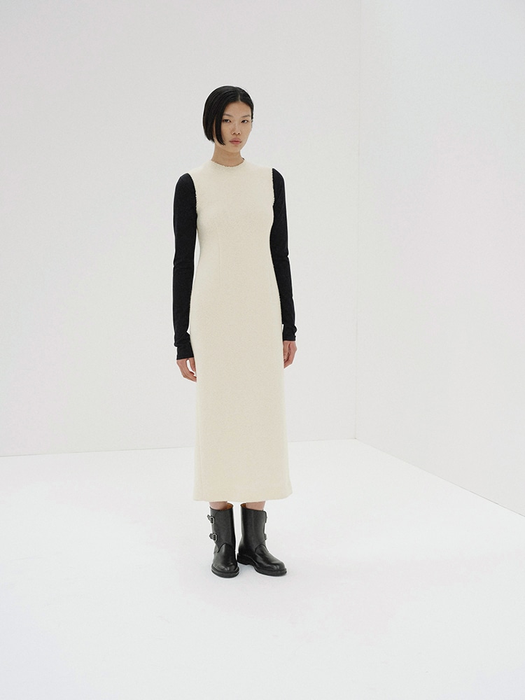 HOMESPUN TWEED  DRESS