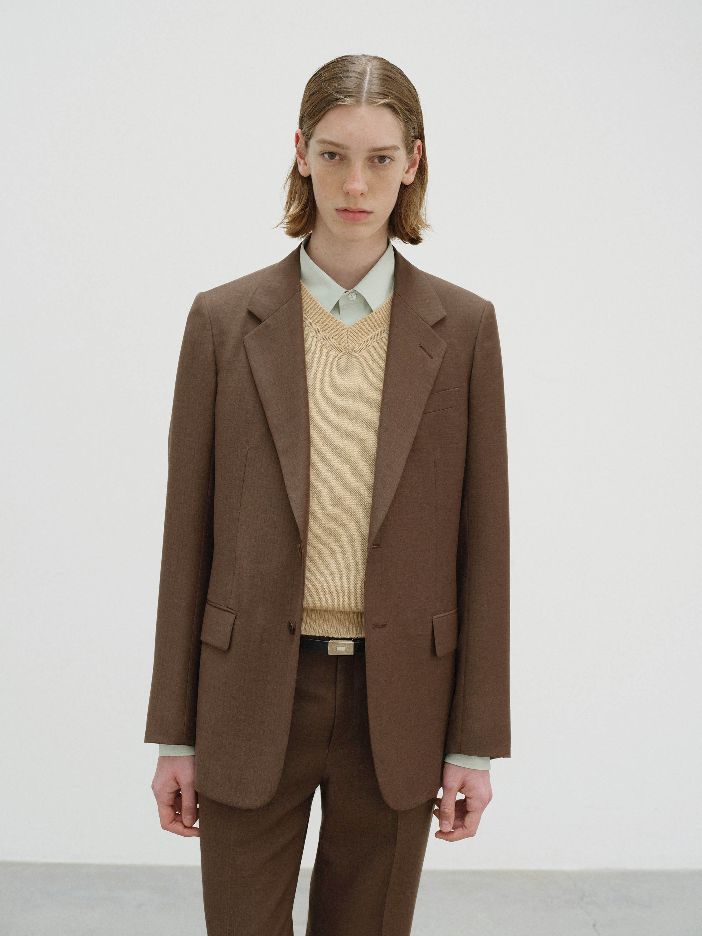 AURALEE | オーラリー [ BLUEFACED WOOL JACKET BLUEFACED WOOL JACKET - AURALEE Official Website
