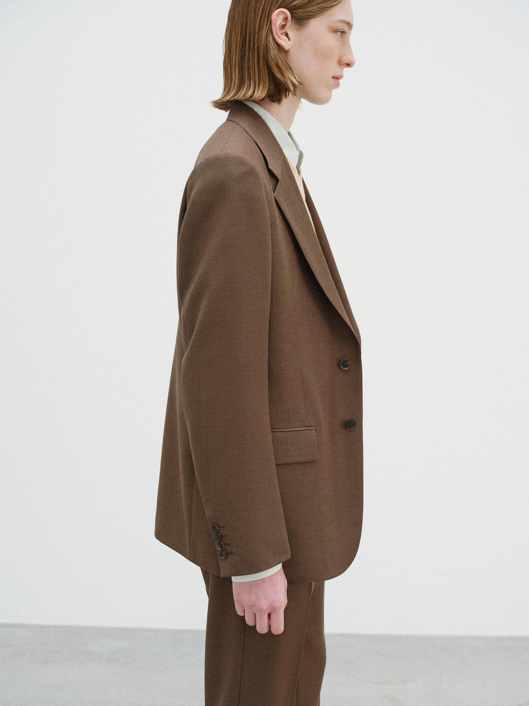 BLUEFACED WOOL JACKET - AURALEE Official Website