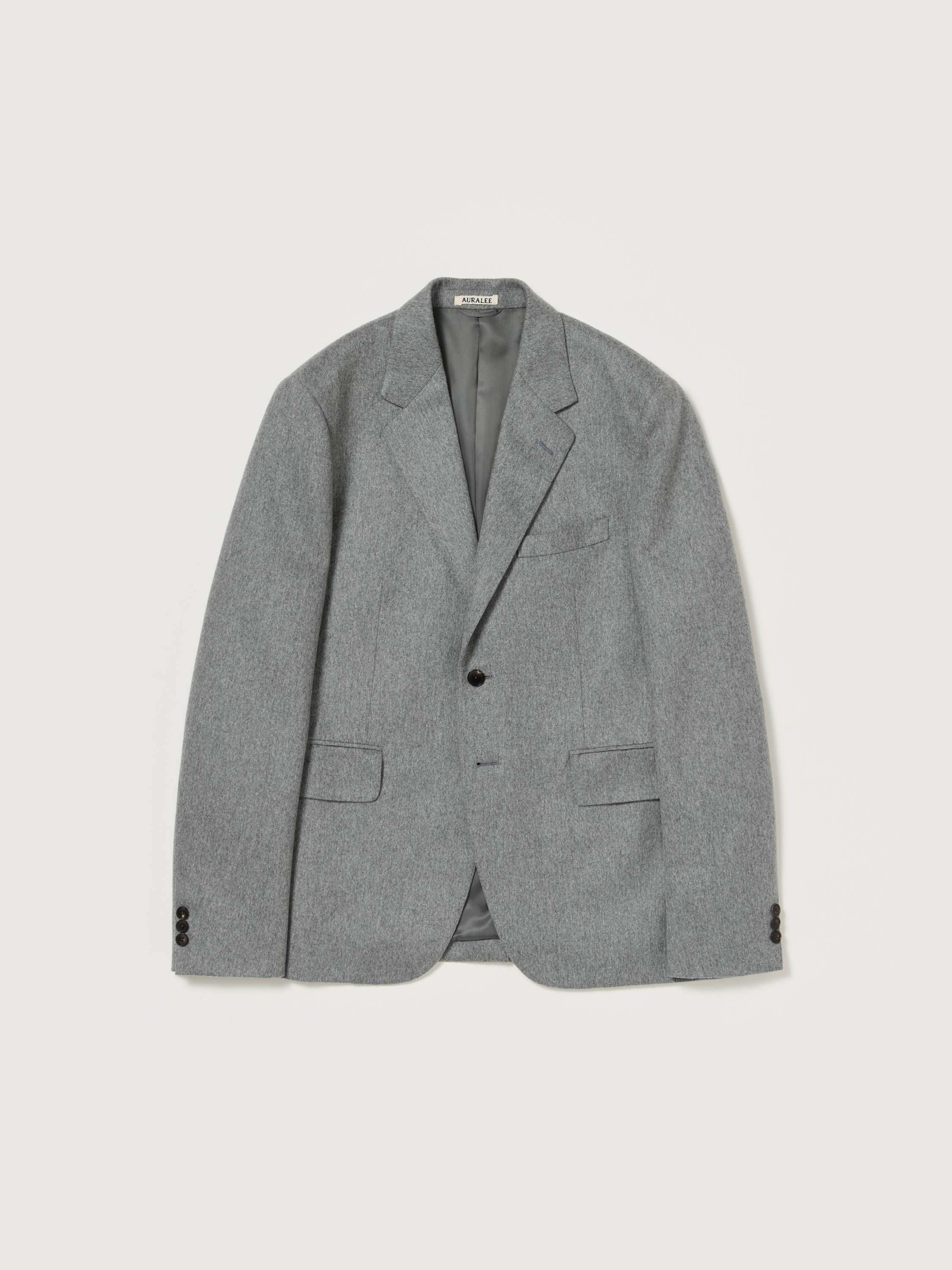 CASHMERE MOLESKIN JACKET 詳細画像 TOP GRAY 1