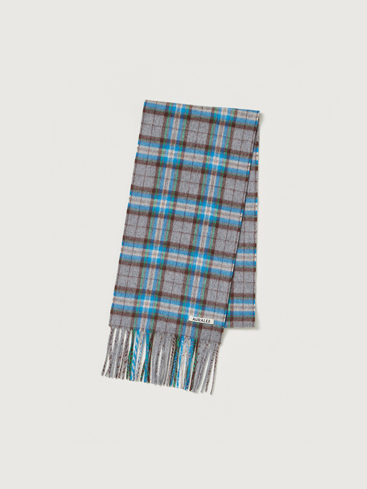 CASHMERE CHECK STOLE