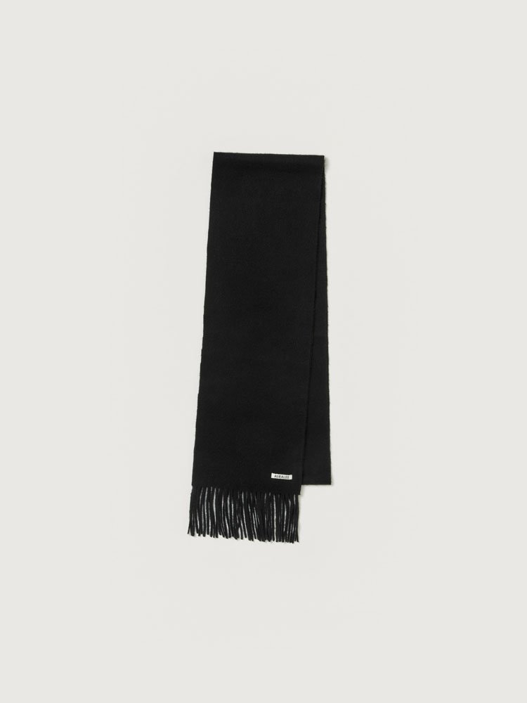 AURALEE 黒 baby cashmere long stole CASHMERE WIDE STOLE (A9AM01CM) | AURALEE / アクセサリー (MEN