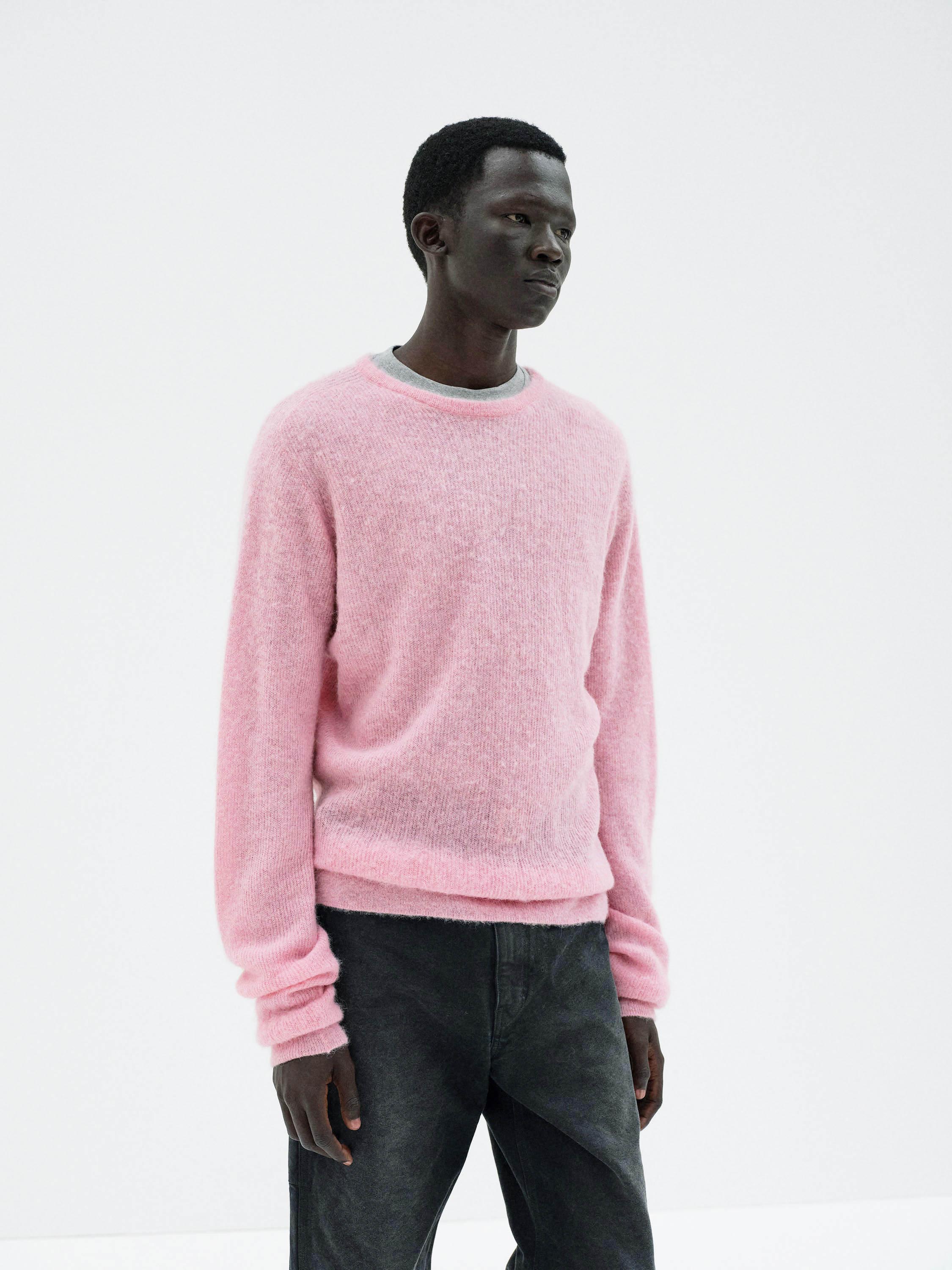 BABY SURI ALPACA SHEER KNIT P/O 詳細画像 PINK 3