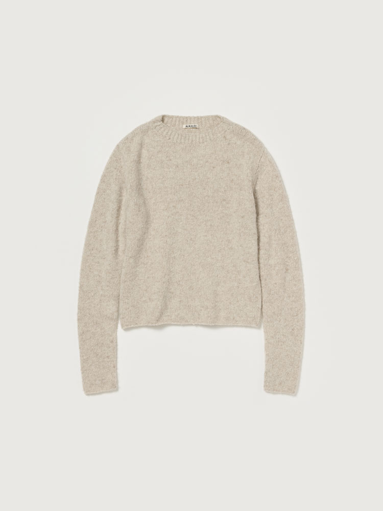 トップス Auralee NEP CASHMERE KNIT P/O 5 auralee-summer-cashmere-knit-p