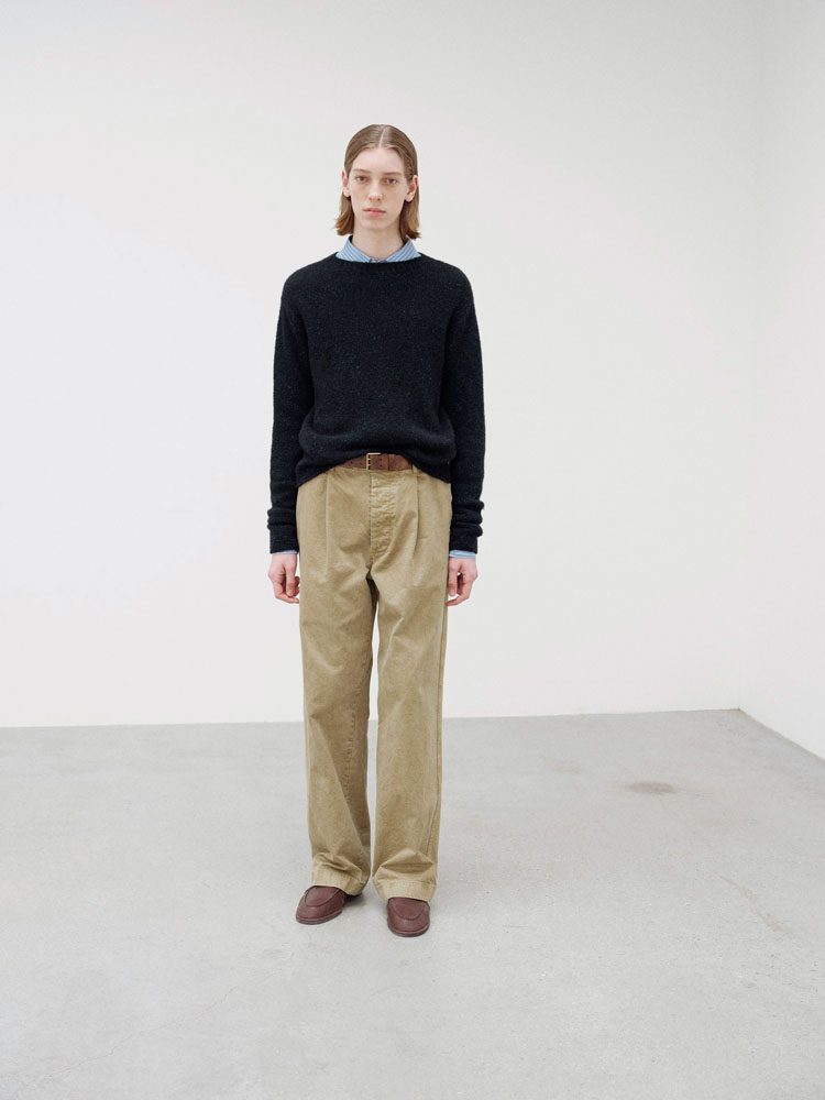 CASHMERE MELANGE KNIT P/O - AURALEE Official Website