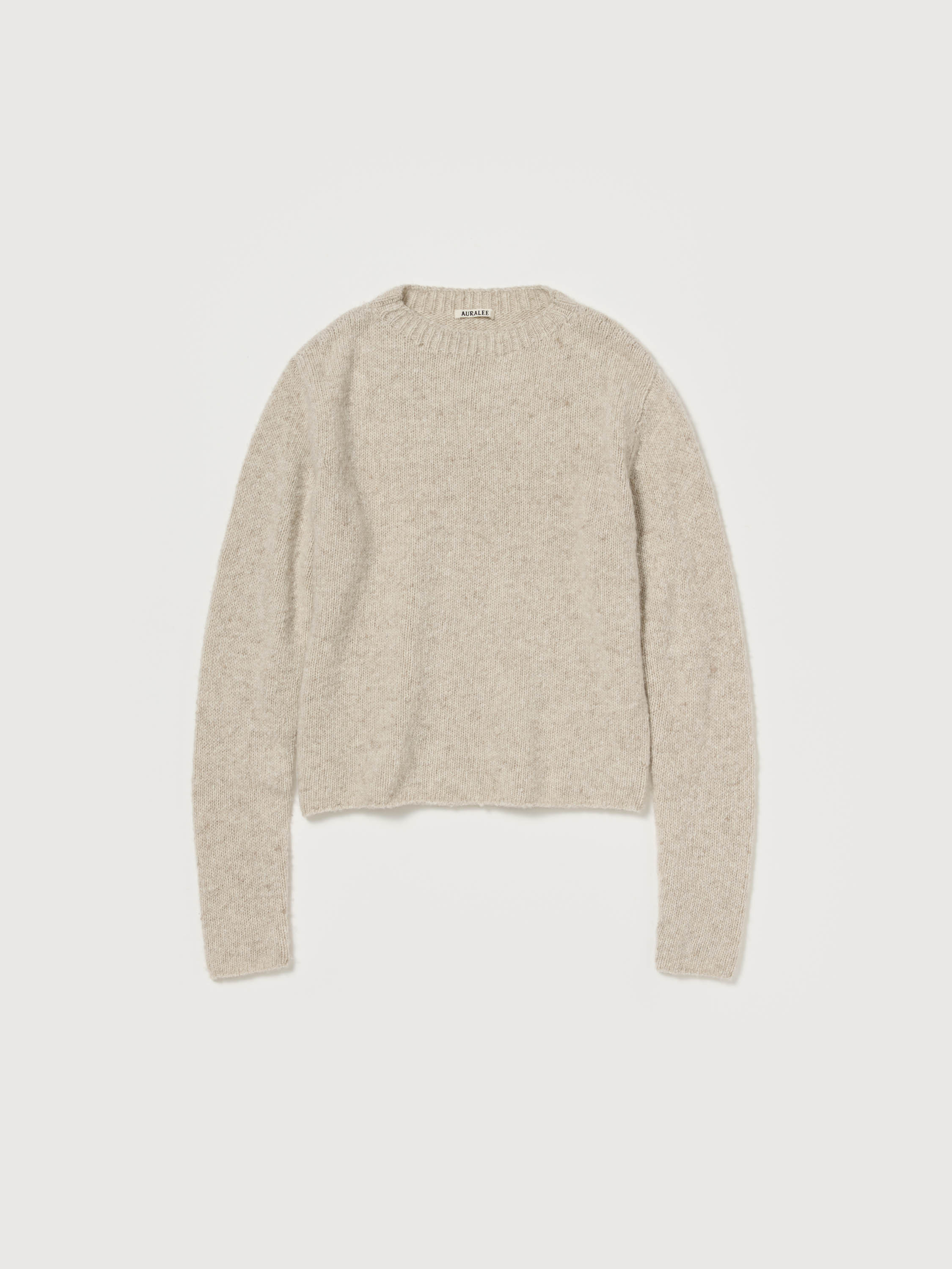 CASHMERE MELANGE KNIT P/O 詳細画像 TOP GRAY BEIGE 1