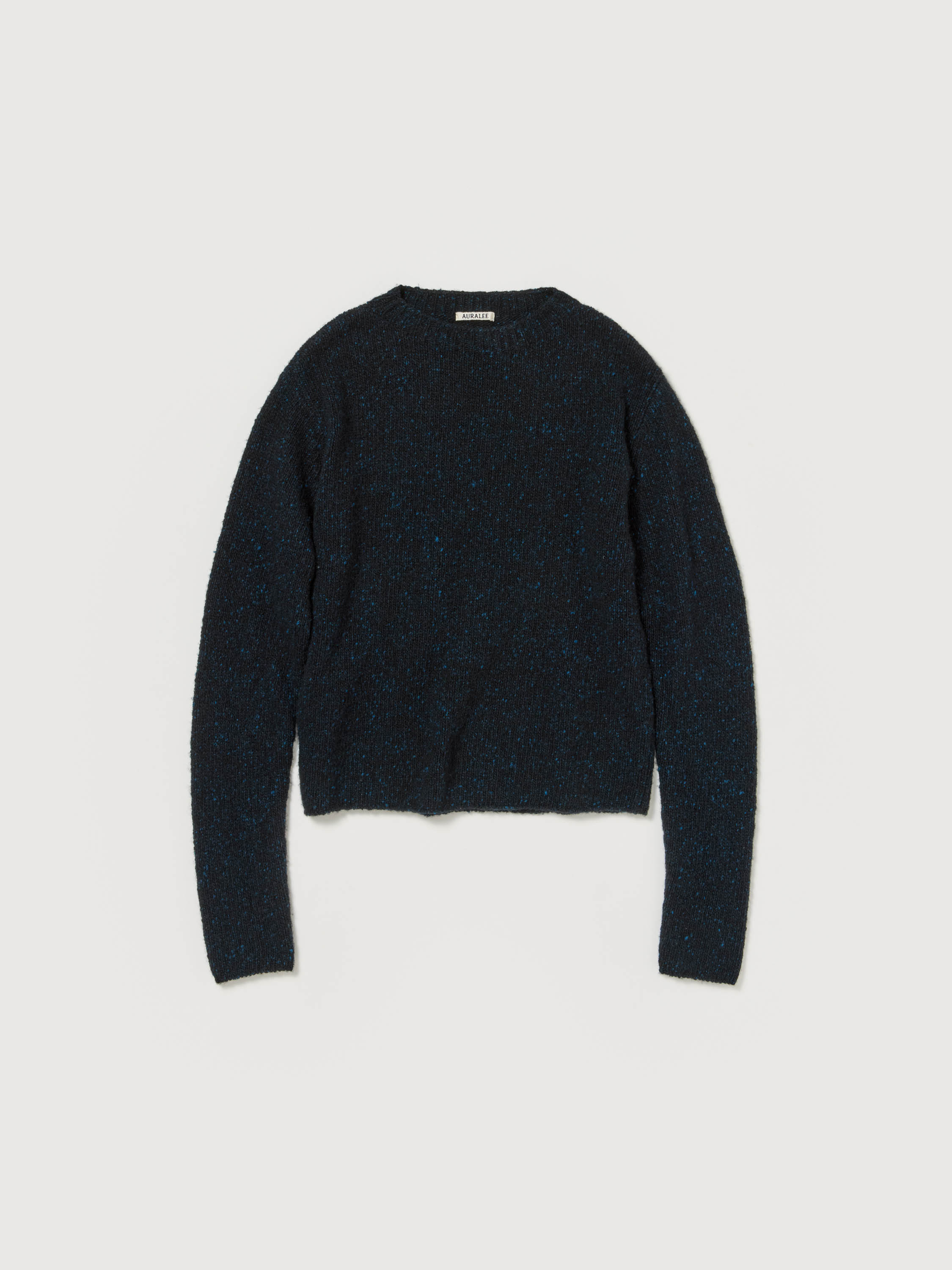 CASHMERE MELANGE KNIT P/O 詳細画像 TOP NAVY BLACK 2