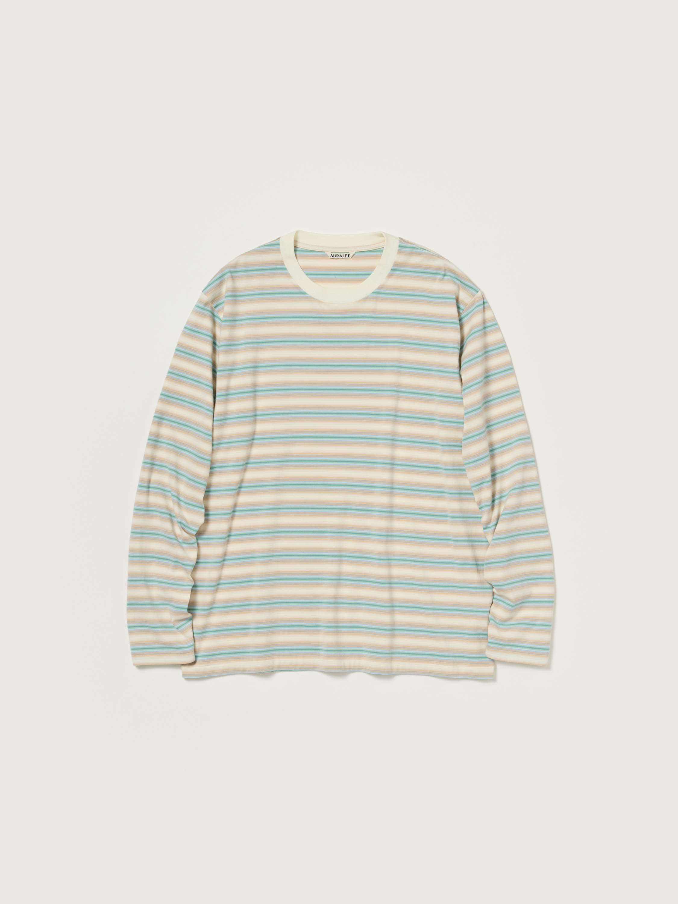 GRADIENT STRIPE JERSEY L/S TEE 詳細画像 FADE BLUE STRIPE 1