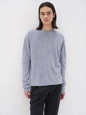 AIRY SILK WOOL KNIT P/O