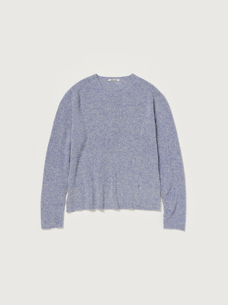 AIRY SILK WOOL KNIT P/O