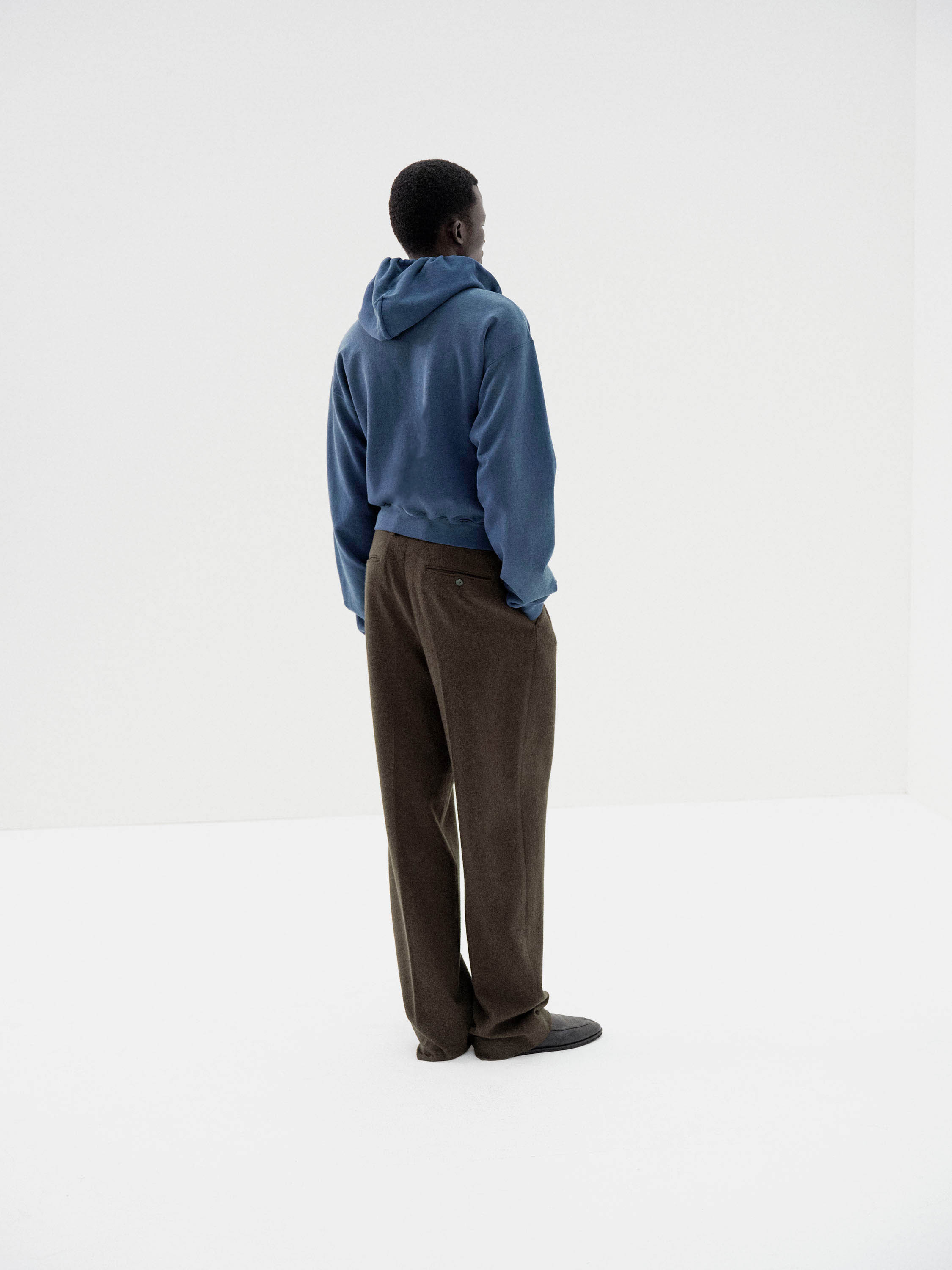 PRODUCT DYED PIMA LIGHT SWEAT ZIP PARKA 詳細画像 LIGHT NAVY 4