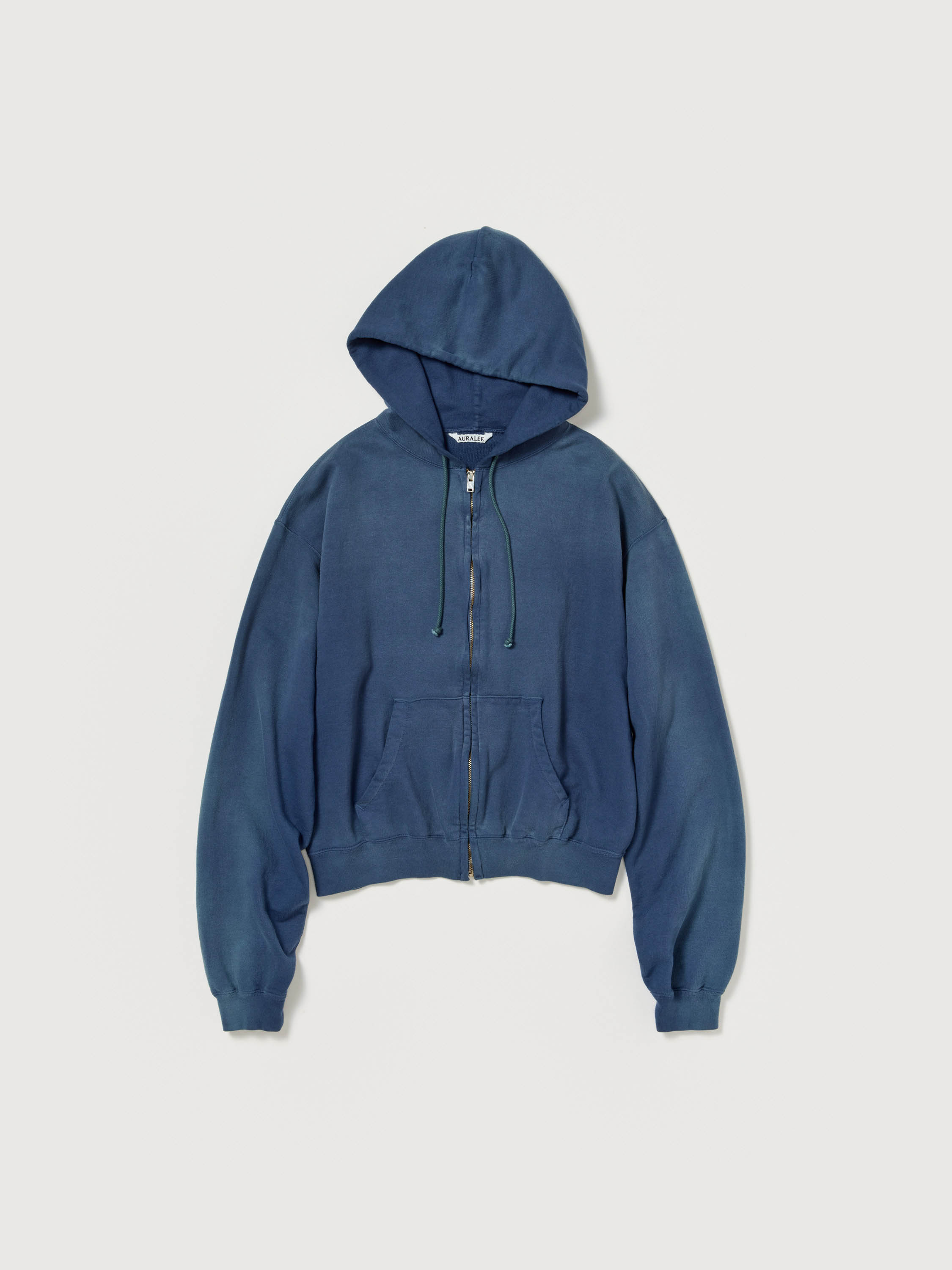 PRODUCT DYED PIMA LIGHT SWEAT ZIP PARKA 詳細画像 LIGHT NAVY 5