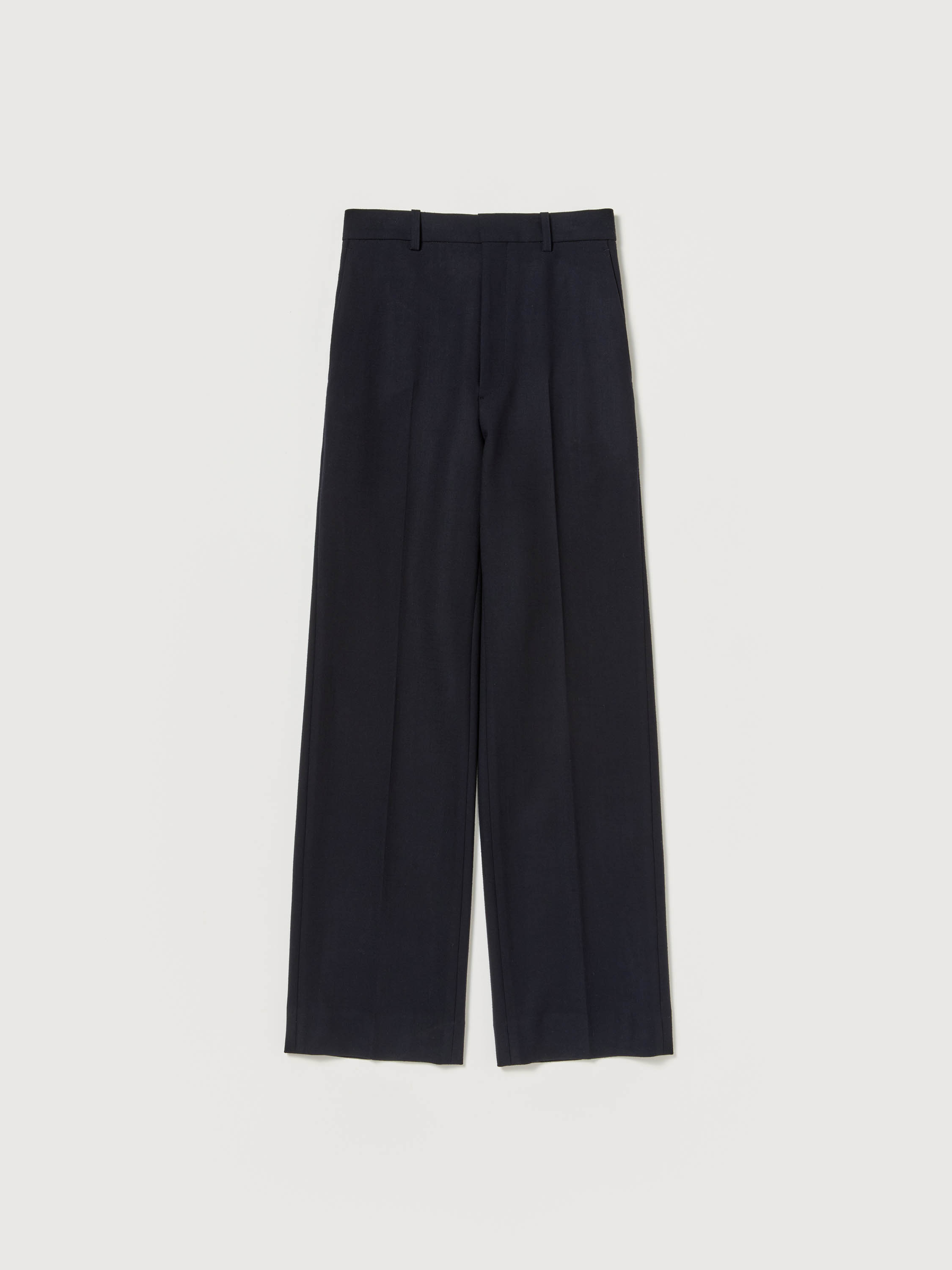 TENSE WOOL DOUBLE CLOTH SLACKS 詳細画像 DARK NAVY 2