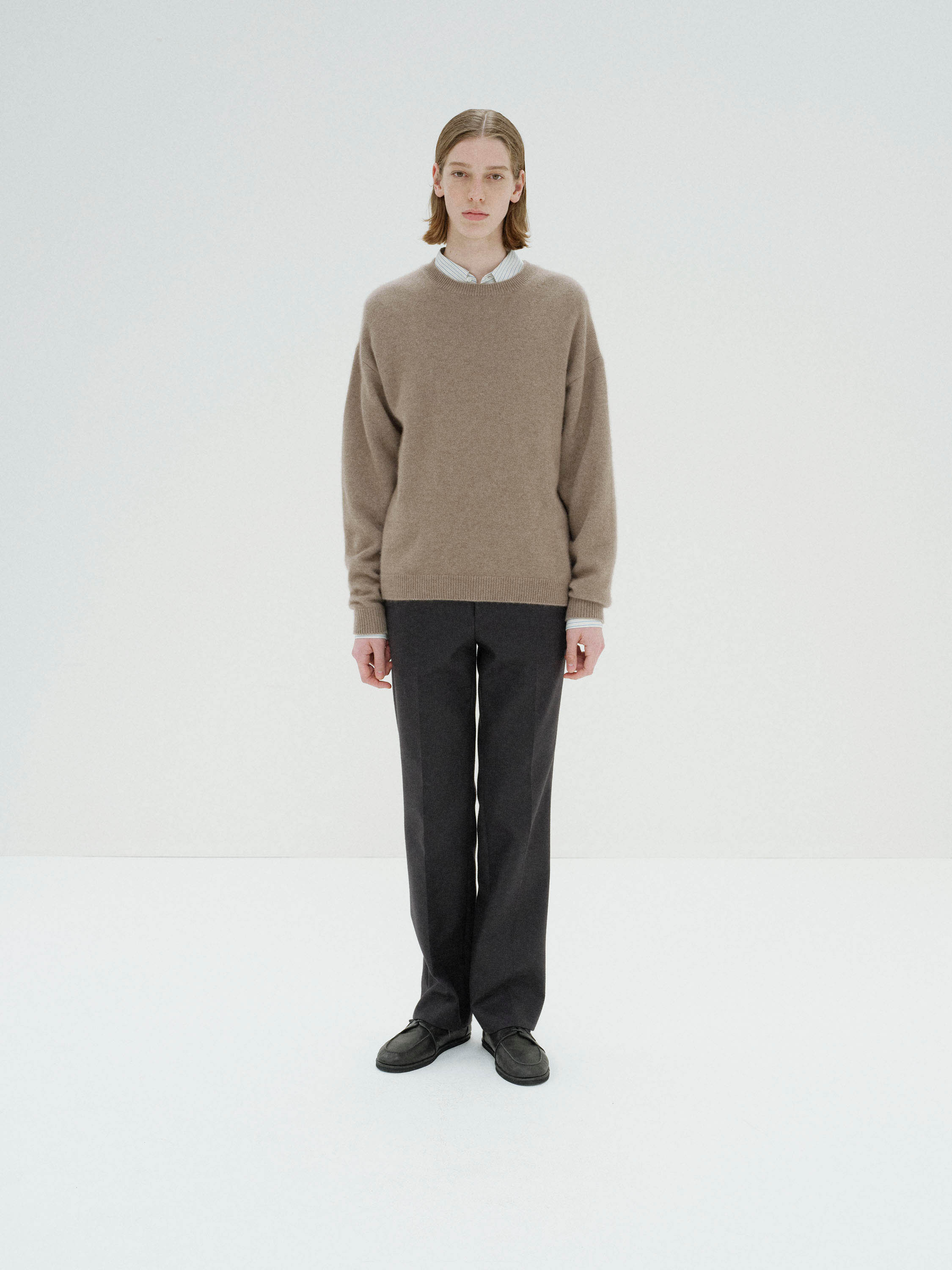 BABY CASHMERE KNIT P/O 詳細画像 NATURAL BROWN 2