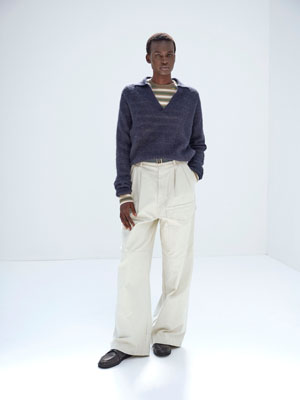 WASHED BAGGY SATIN CARGO PANTS