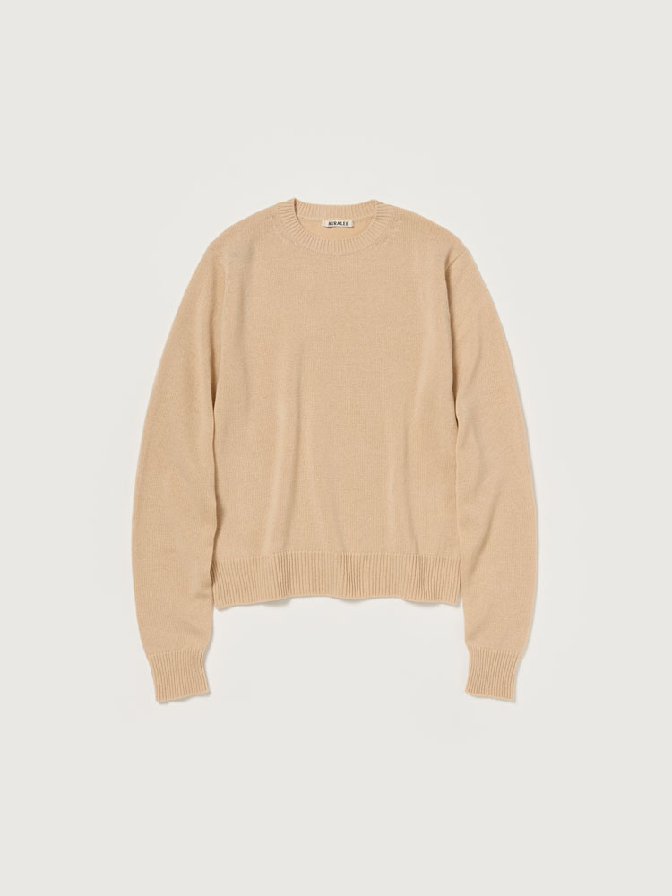 LIGHT CASHMERE KNIT P/O - AURALEE Official Website