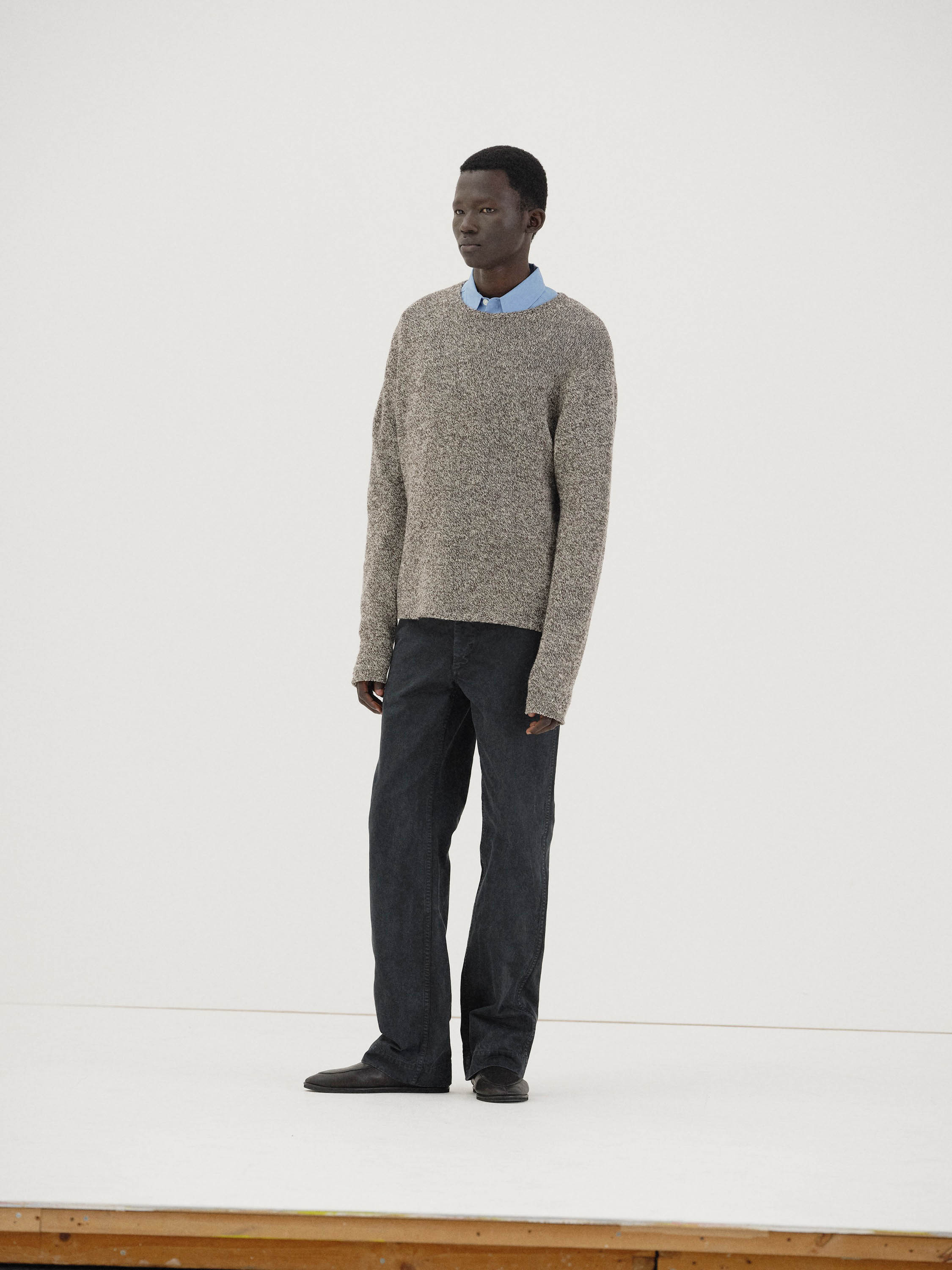 PRODUCT DYED FINX CHINO NARROW PANTS 詳細画像 BLACK 3