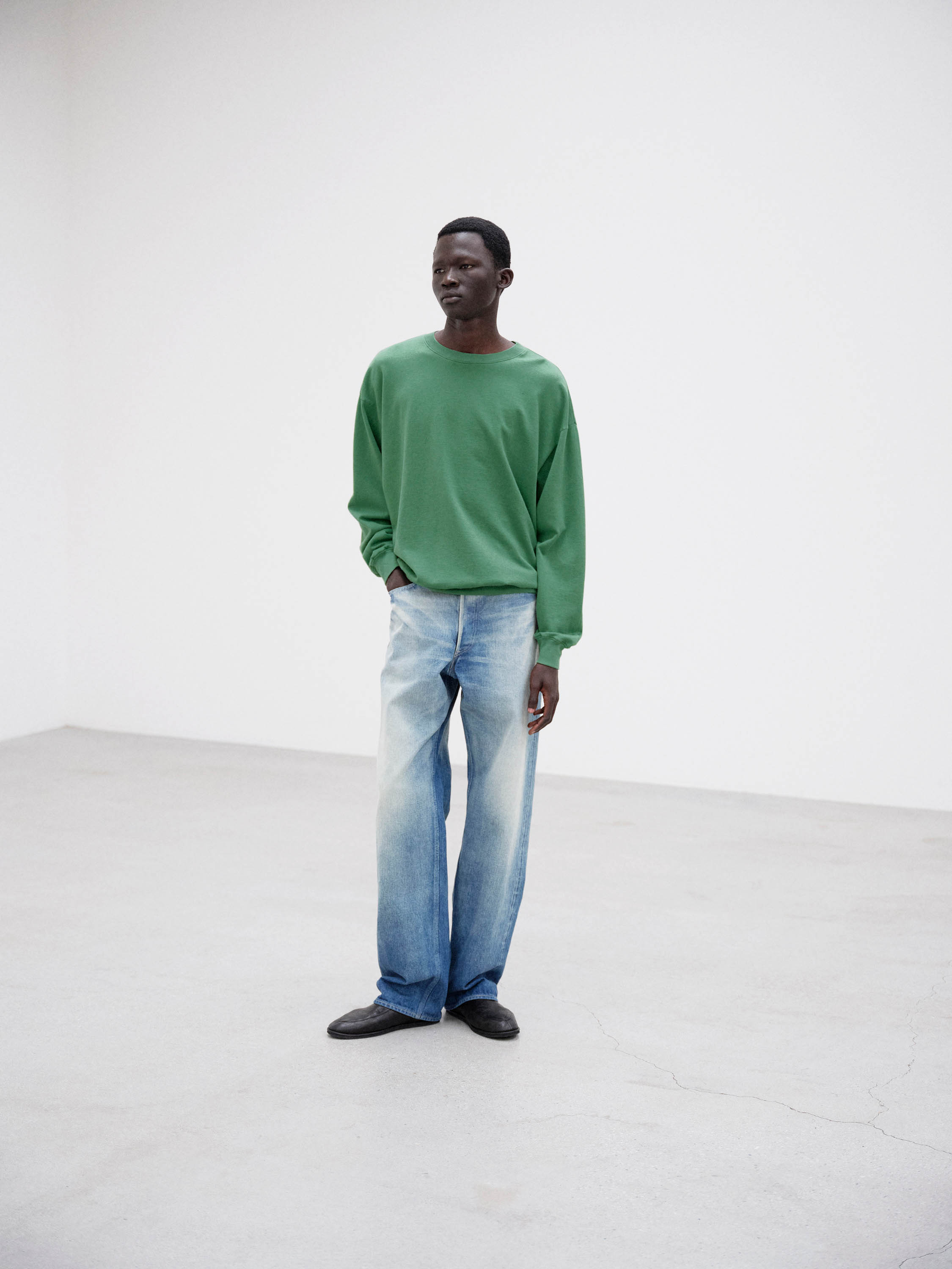 SUPER HIGH GAUGE SWEAT P/O 詳細画像 GREEN 1